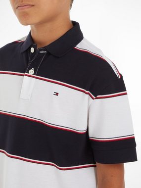 Tommy Hilfiger Poloshirt GLOBAL RUGBY STRIPE POLO S/S Kinder bis 16 Jahre