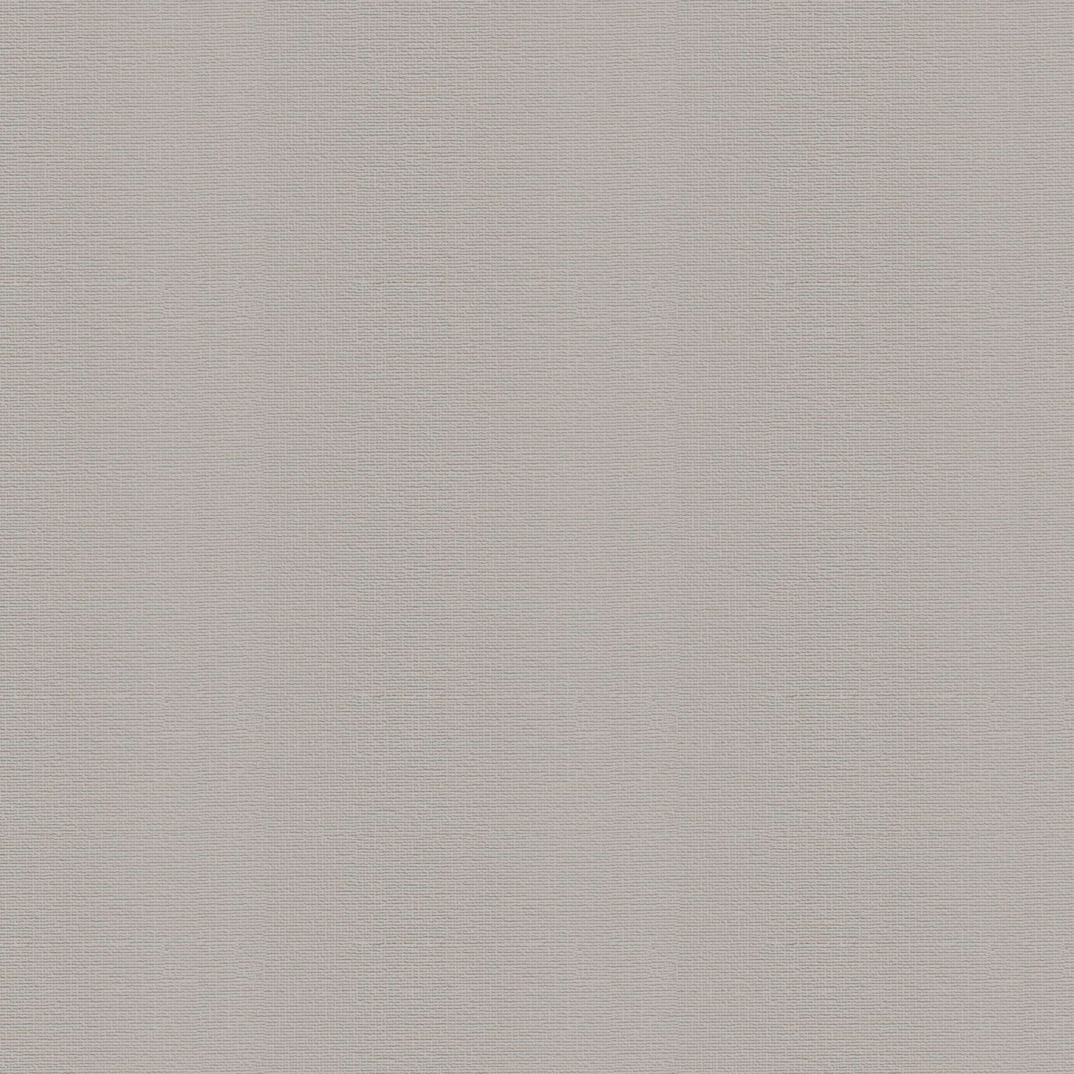 Superfresco Easy Vliestapete Textil Uni, uni, (1 St), Grau - 10m x 52 cm