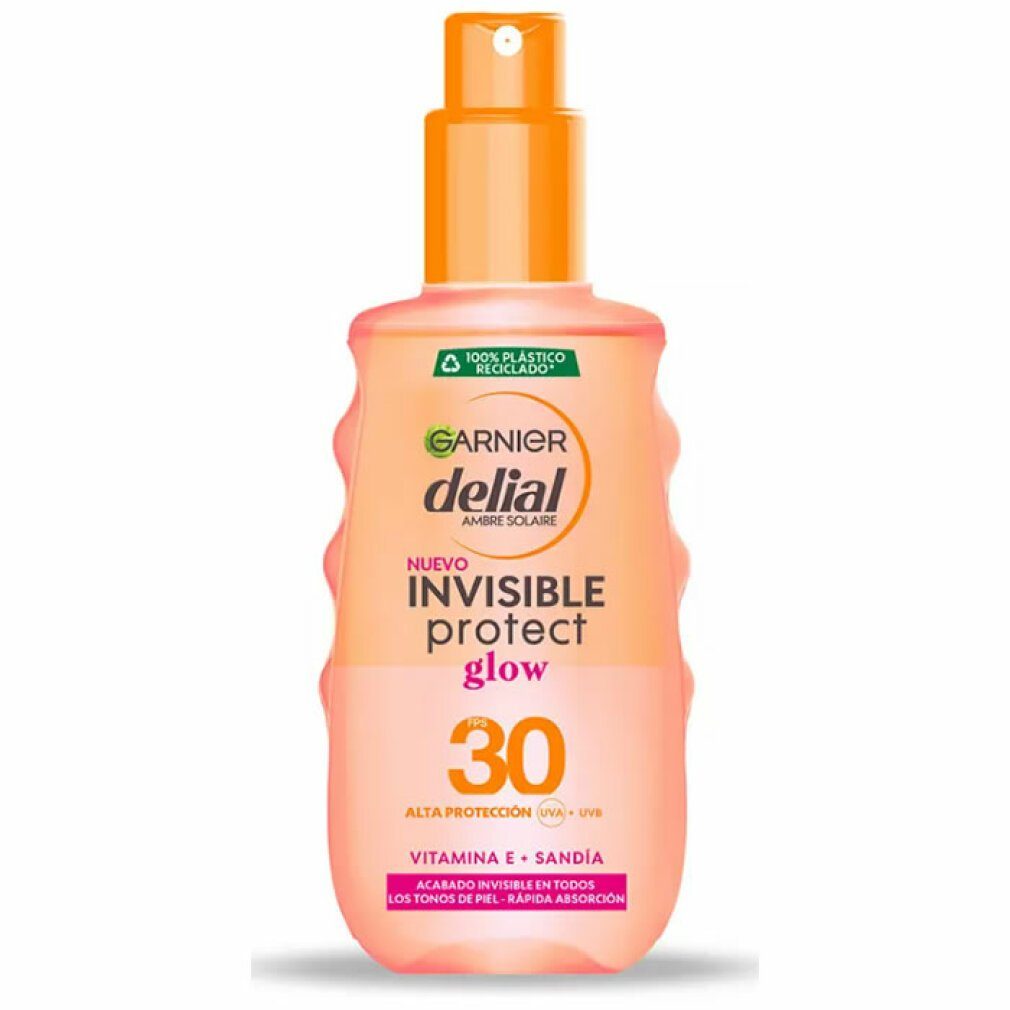 GARNIER Sonnenschutzcreme Delial Invisible Protect Glow Spf30 Spray 150ml