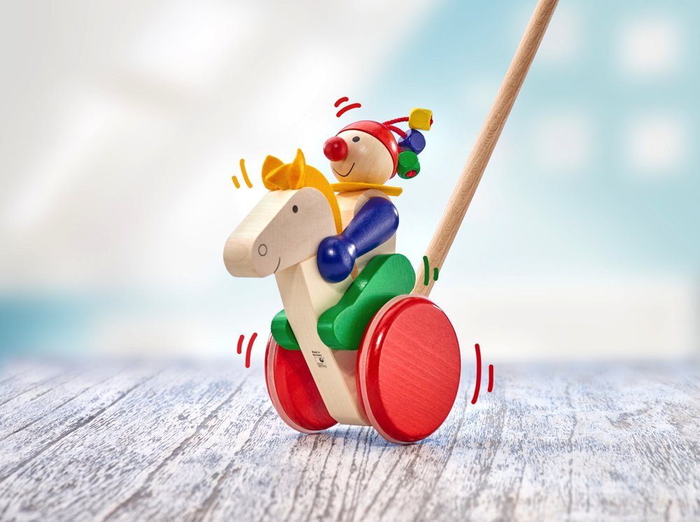 Selecta Schiebestab Selecta Kleinkindwelt Holz Schiebespielzeug Trotto Schi günstig online kaufen