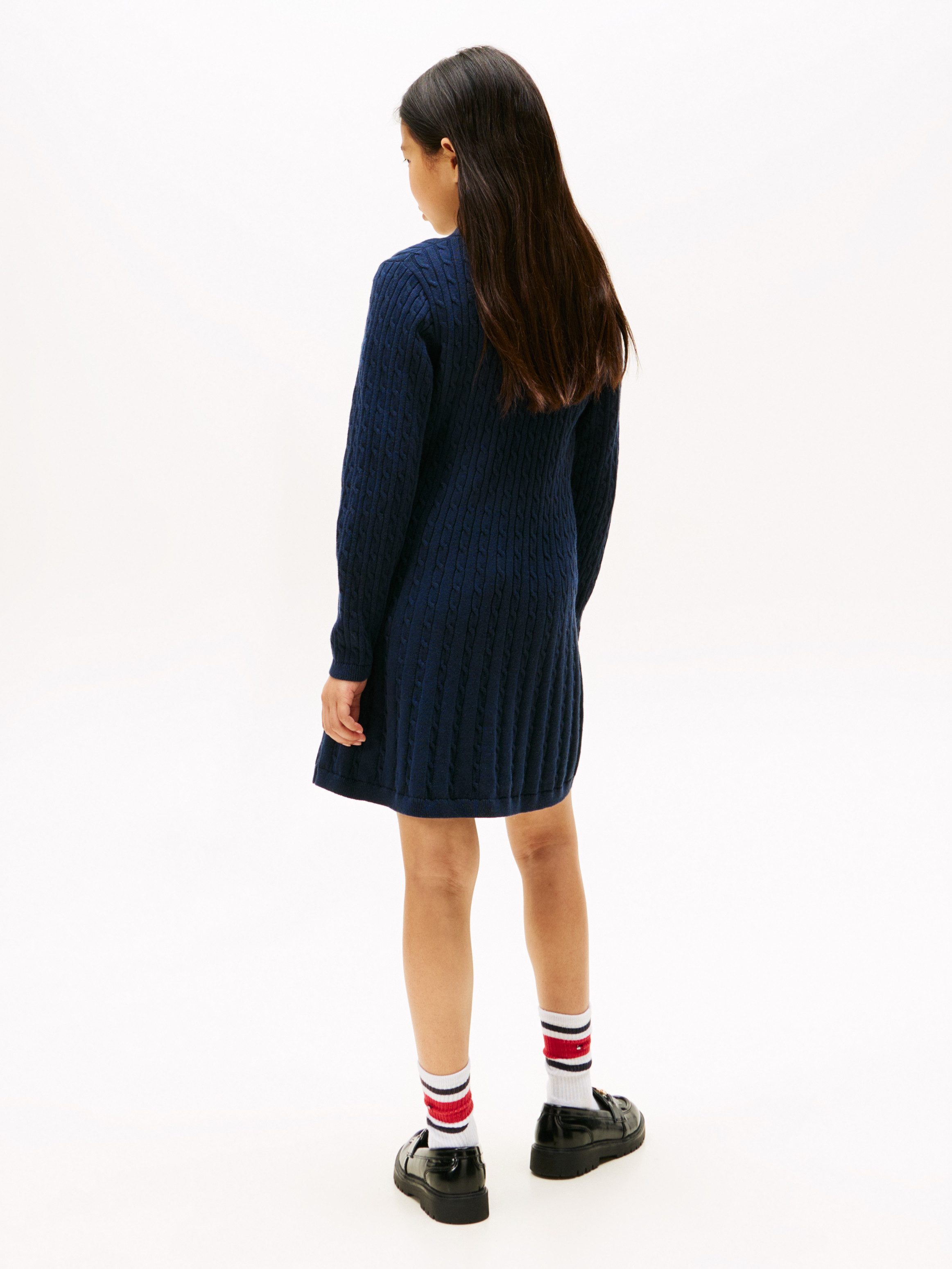 Tommy Hilfiger Strickkleid CABLE SWEATER DRESS Kinder bis 16 Jahre