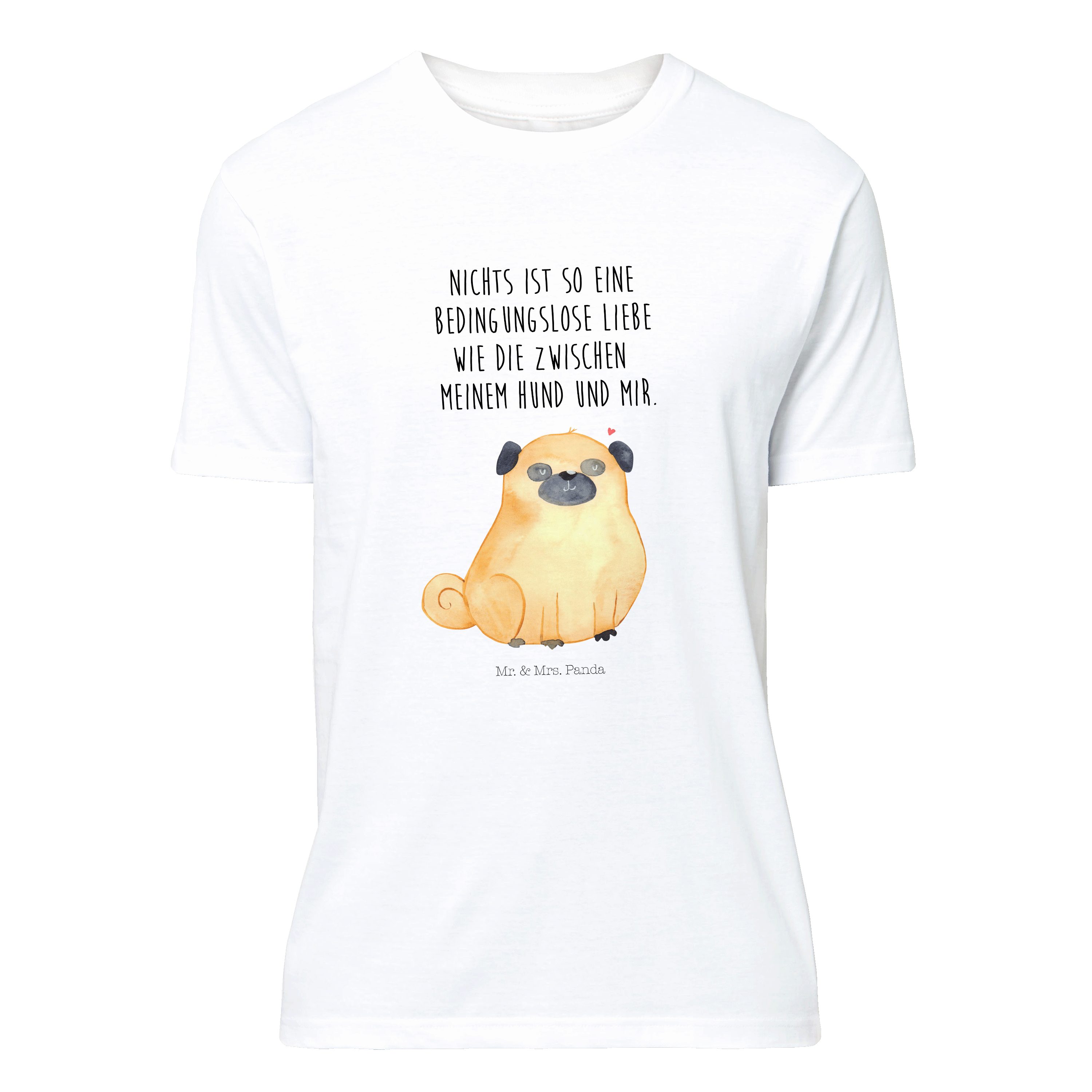 T-Shirt Mops - Weiß - T-Shirt, Shirt