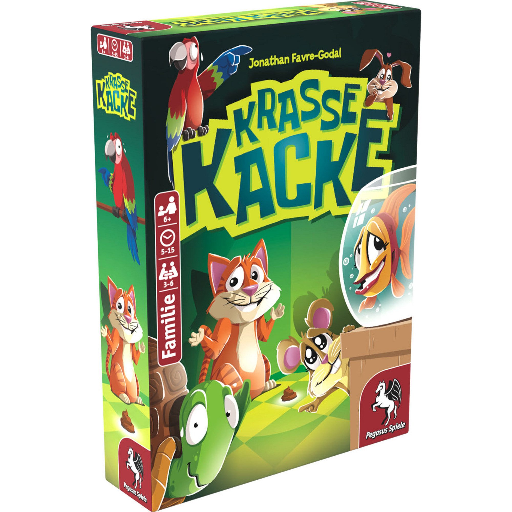 Pegasus Spiel Pegasus Krasse Kacke, Kartenspiel