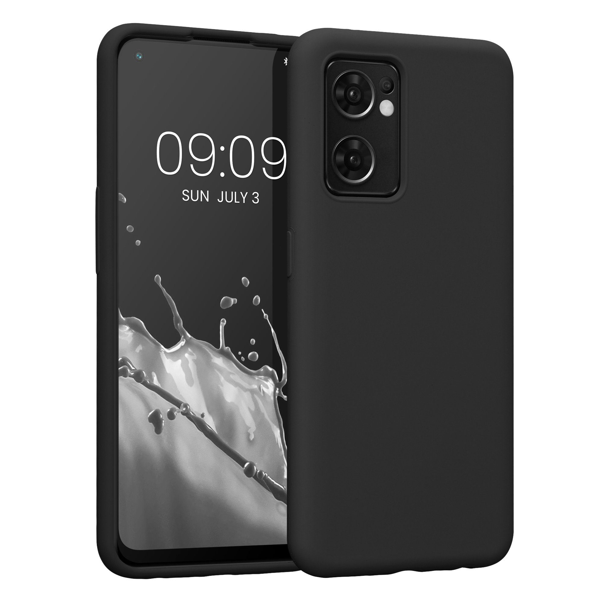 kwmobile Handyhülle Handyhülle für Oppo Find X5 Lite Hülle, Weiches Handy Silikon Case - Schutzhülle Cover