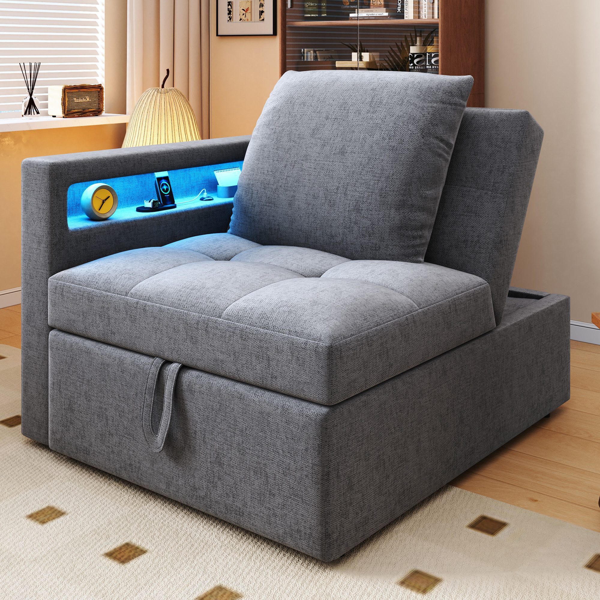 Odikalo Chaiselongue Loungesofa Freizeitsofa Polstersofa Verstellbar günstig online kaufen