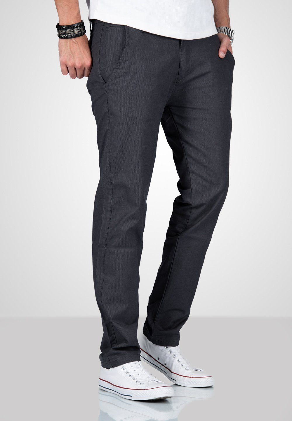 Alessandro Salvarini Straight-Jeans ASSerio mit Reißverschluss günstig online kaufen