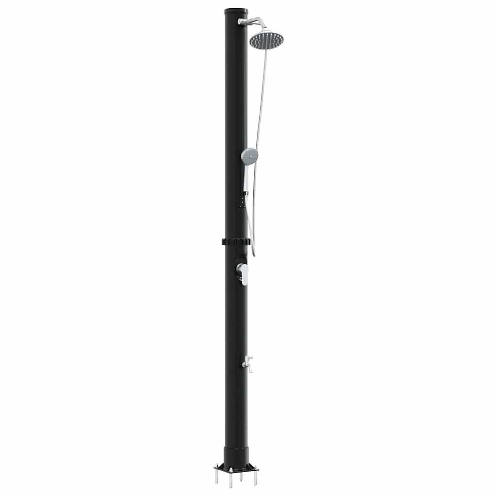 vidaXL Gartendusche 217 cm Outdoor-Dusche mit Handbrause 217 cm 20 L