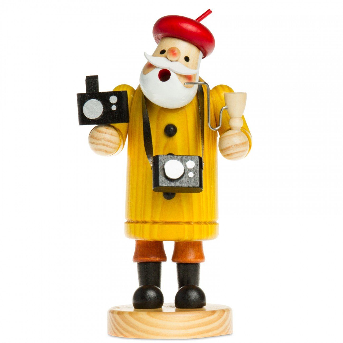 SIKORA Weihnachtsfigur RM-A Фигурка курильщик aus Holz 3 Größen verschiedene Motive