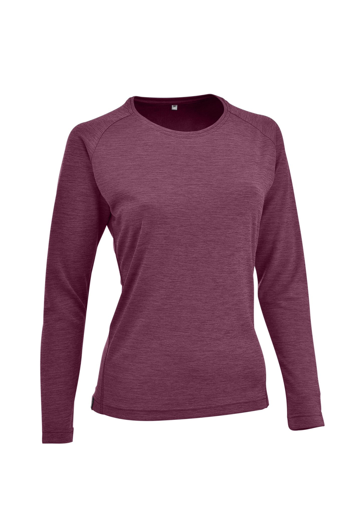 Maul Langarmshirt Mosel fresh - Funktions-Longsleeve Langarmshirt flieder-lila