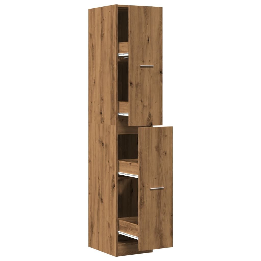 vidaXL Aktenschrank Apothekerschrank Artisan-Eiche 30x41x174,5 cm günstig online kaufen
