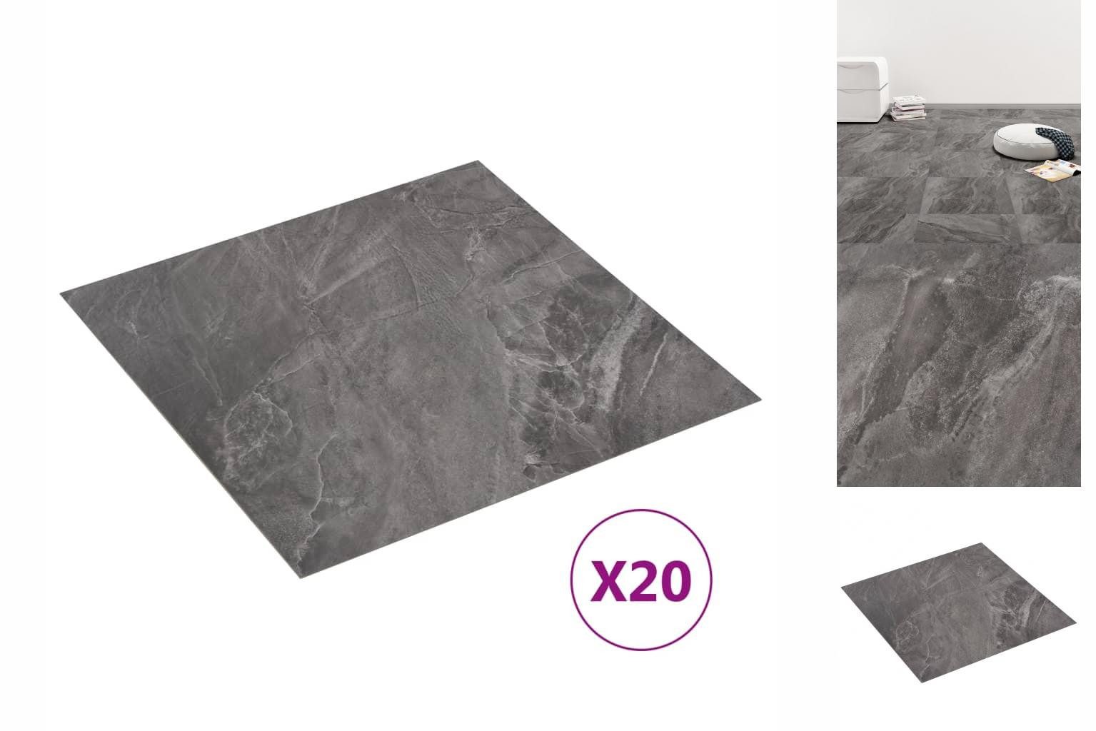 vidaXL Laminat PVC Laminatböden Selbstklebend Dielen Bodenbelag Boden Плитка 20 Stk