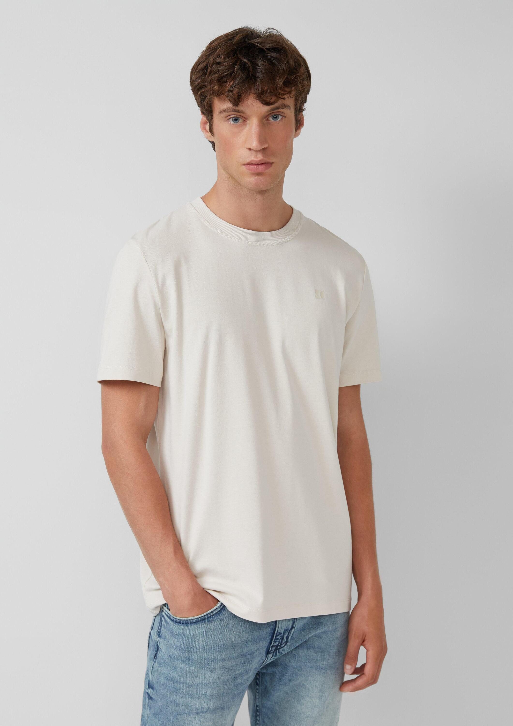 s.Oliver Kurzarmshirt T-Shirt Heavy Jersey T-Shirt günstig online kaufen