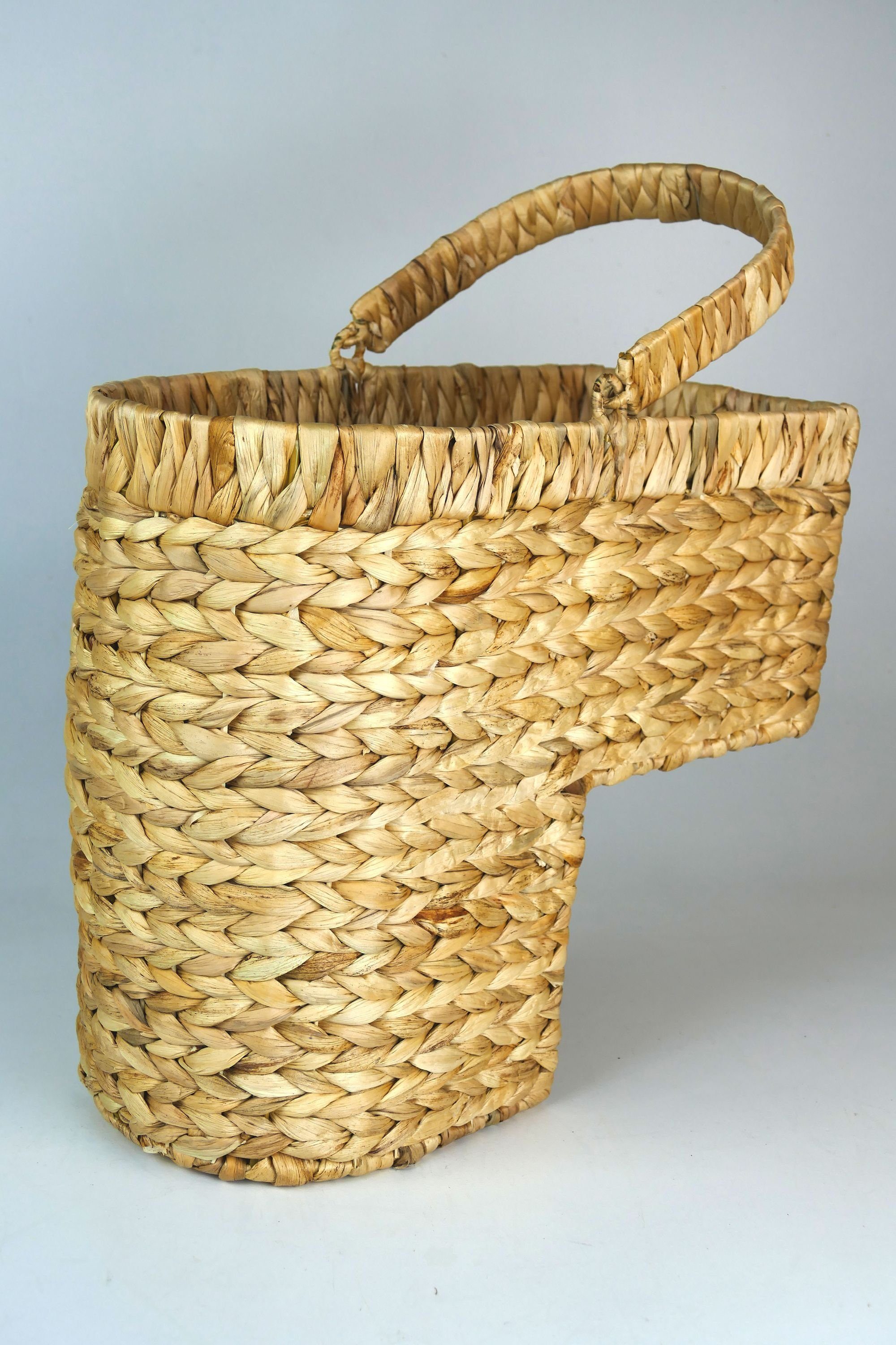 ARTRA Dekokorb Treppenkorb aus Wasserhyazinthe Stufenkorb mit Tragegriff na günstig online kaufen