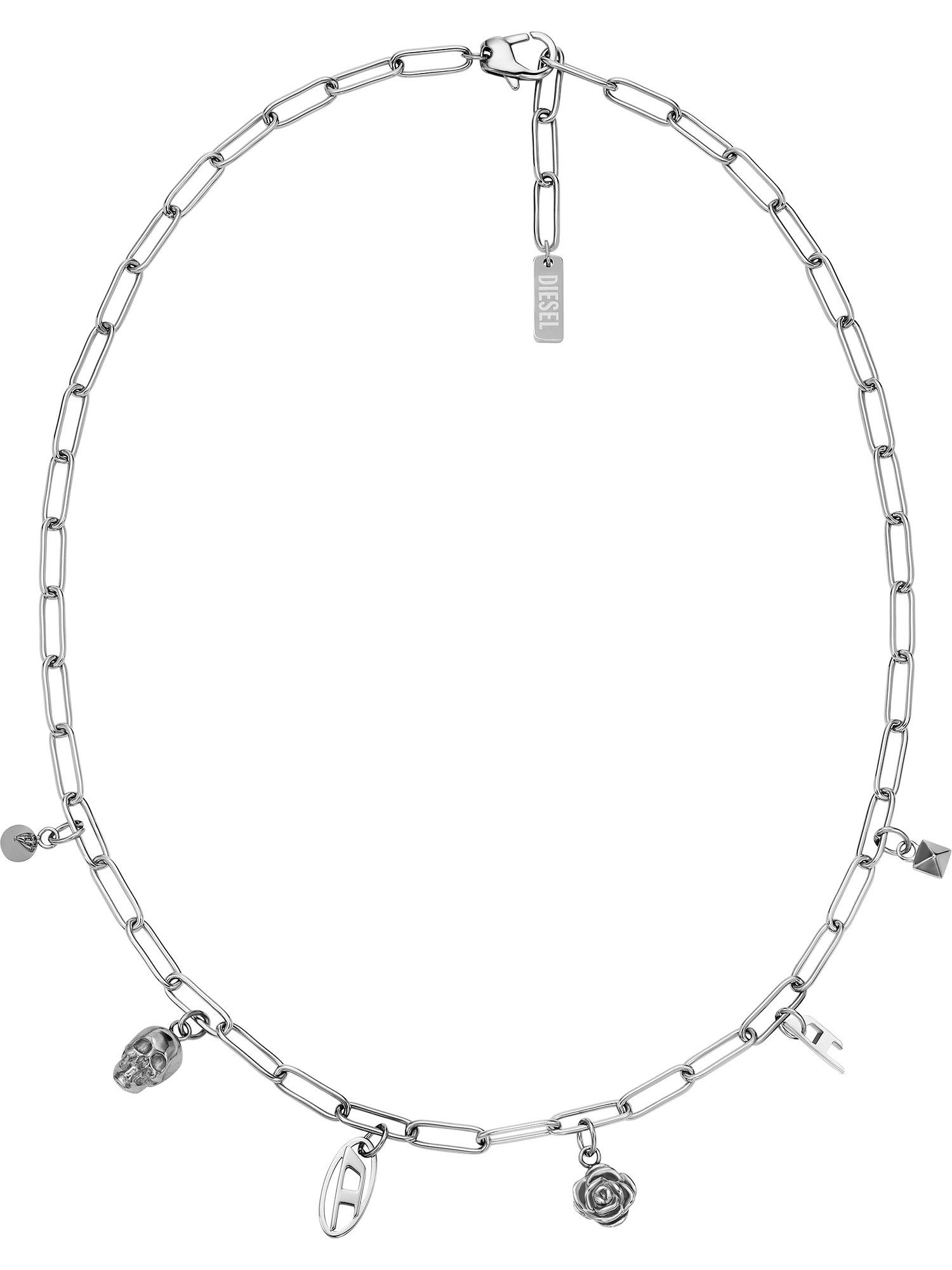 Diesel Edelstahlkette Diesel Unisex-Kett...
