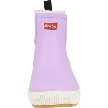 Derbe Damen Halbschaft Wattpuuschen 2.0 Gefüttert Purple Rose Gummistiefel