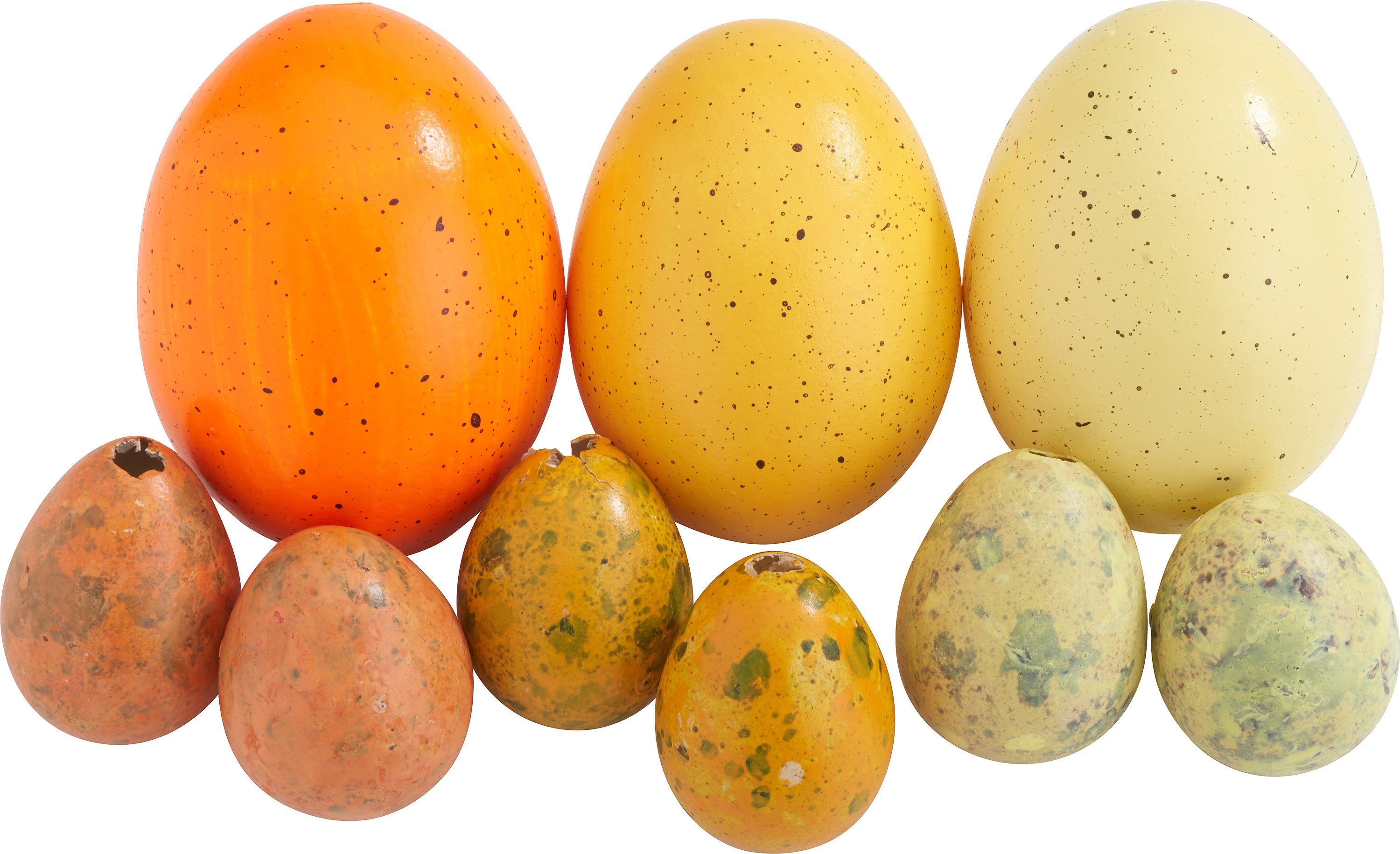 Osterei Deko Eier-Mix (9 St), 9 Stück