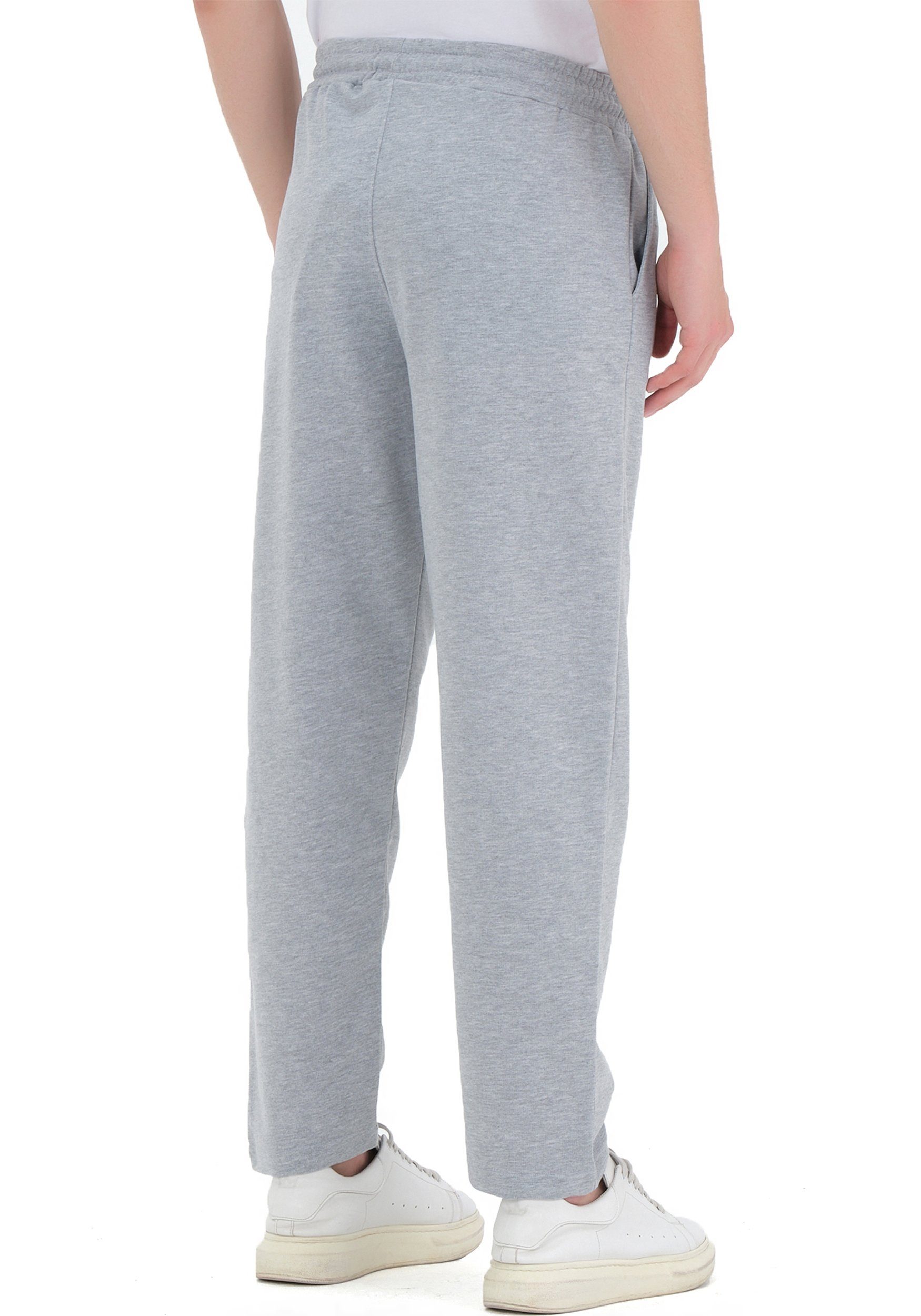ROSS CAMP Jogginghose Sporthose Herren (2-tlg) Baumwolle