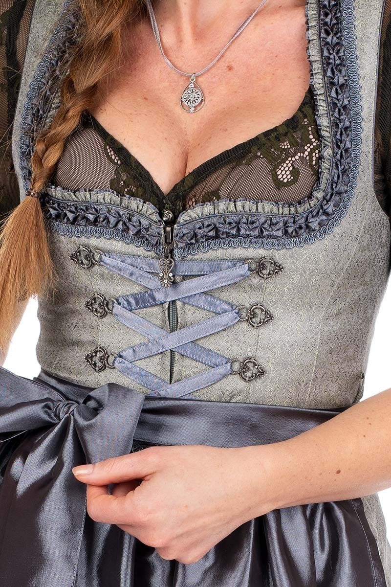 MarJo Dirndl Midi Dirndl 2tlg. - KATHI - gischt/platin günstig online kaufen