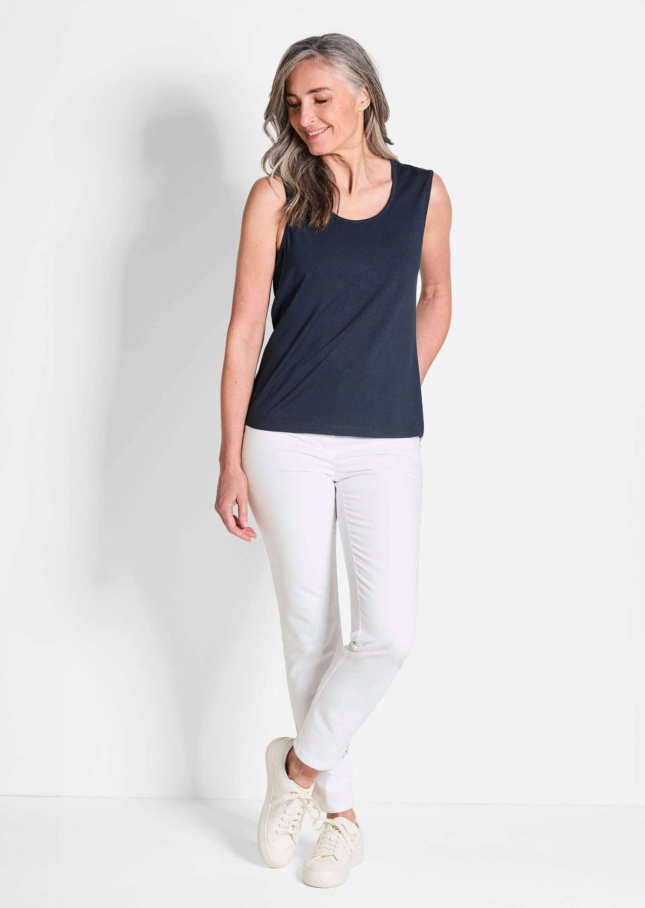 GOLDNER Shirttop Kurzgröße: Top (Doppelpack) günstig online kaufen