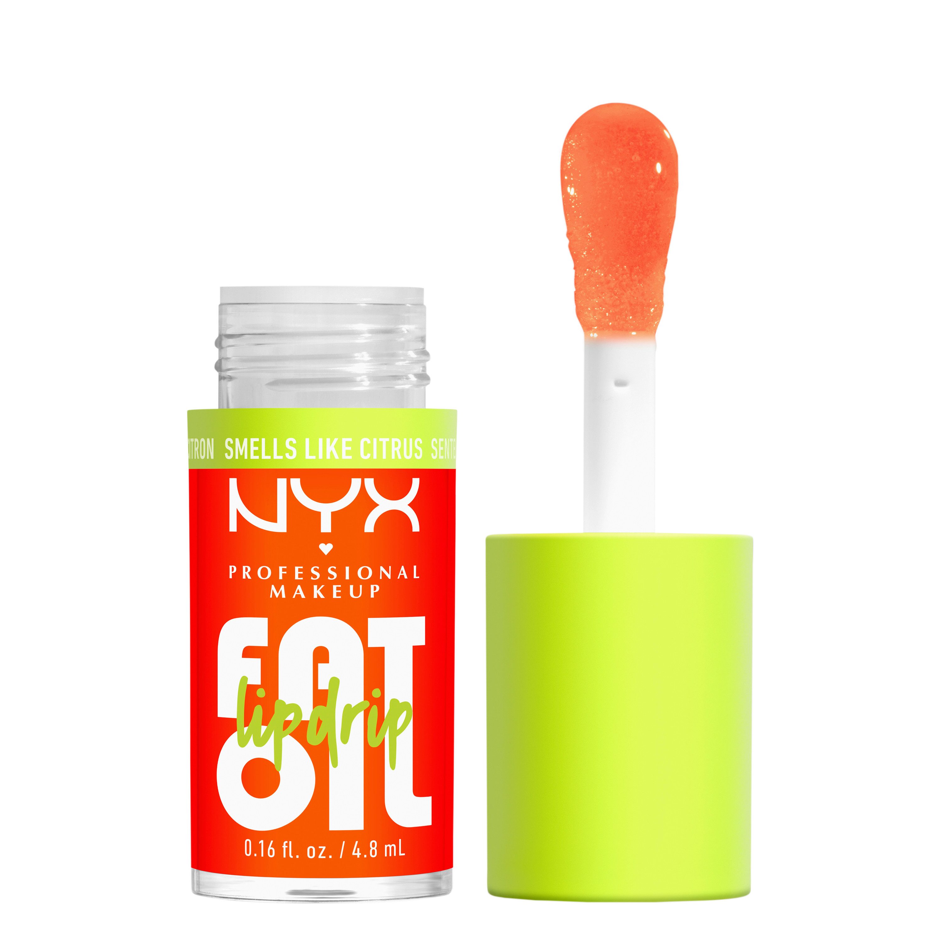 NYX PROFESSIONAL MAKEUP Lipgloss FAT OIL LIP DRIP, mit intensiv-schimmerndem Finish, individuell aufbaubare Farbe
