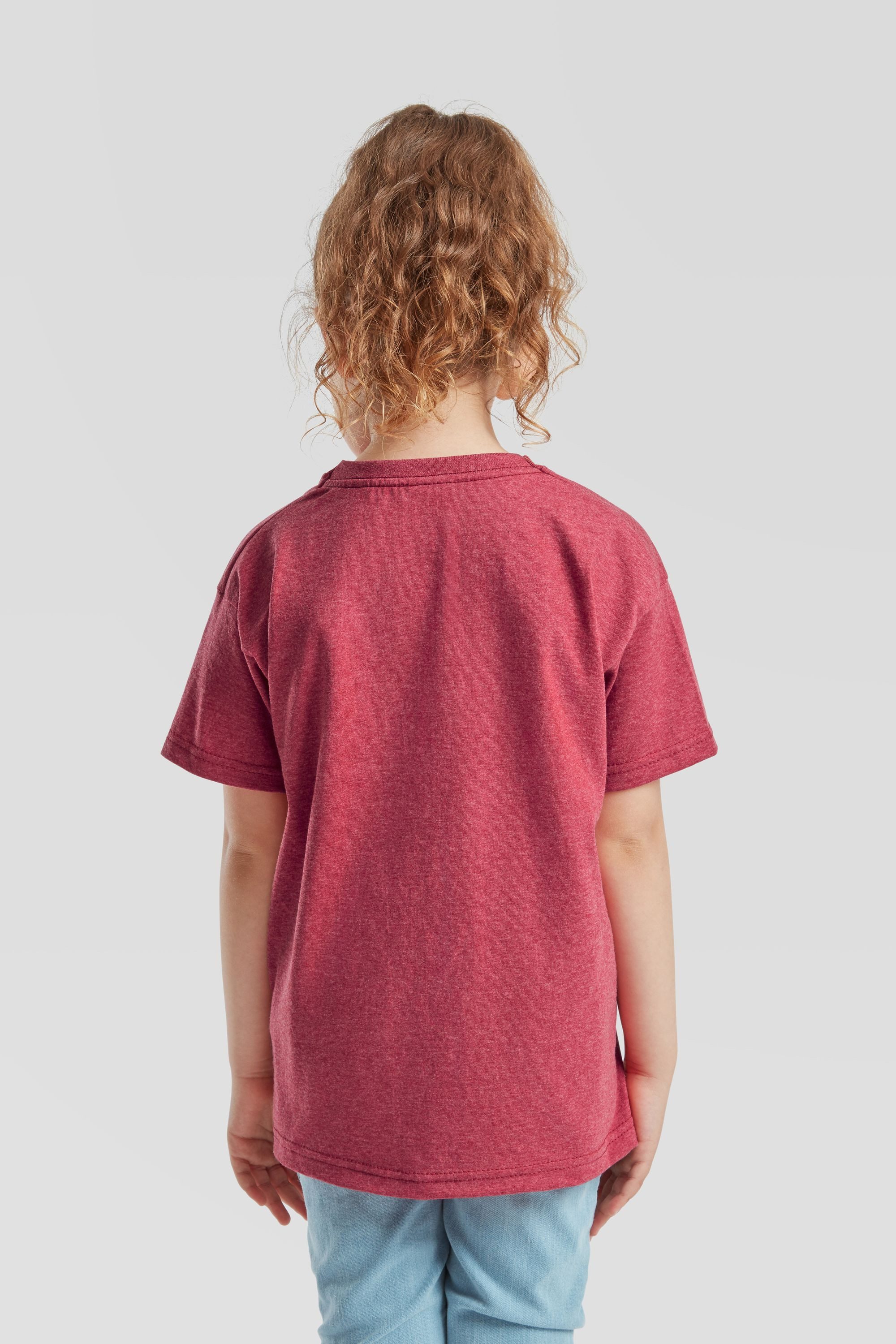 Fruit of the Loom Rundhalsshirt Fruit of the Loom Valueweight T Kids