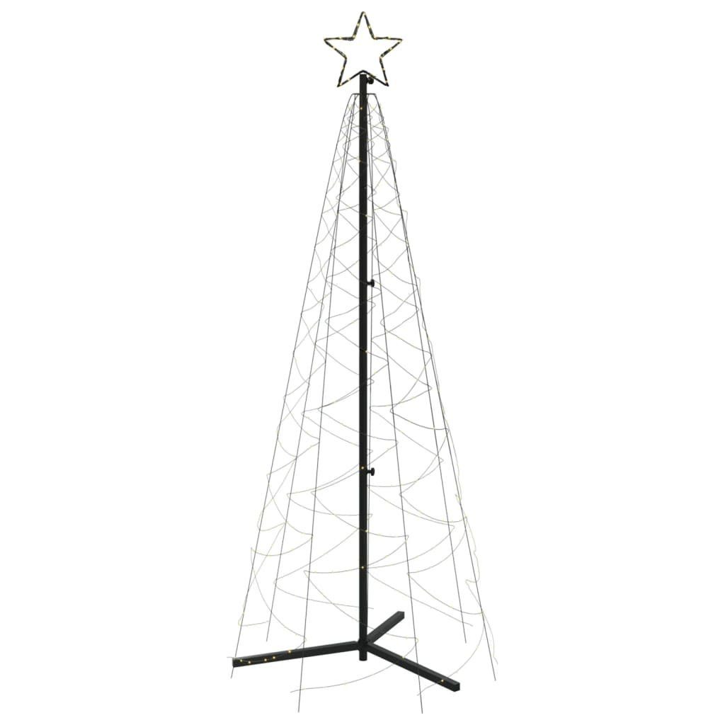 vidaXL LED Baum cm Warmweiß 70x180 LED-Weihnachtsbaum 200 Kegelform LEDs