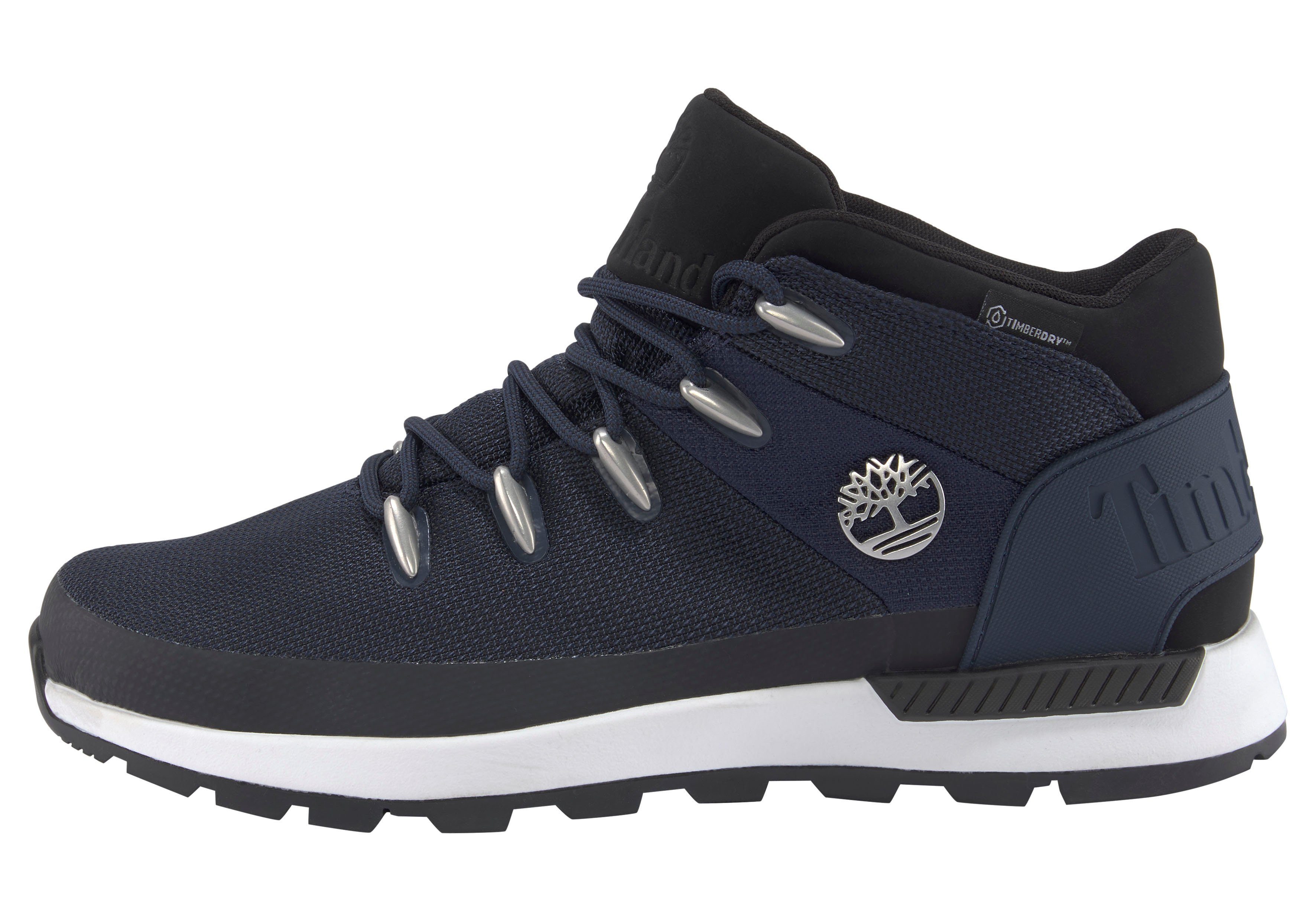 Trekker Mid Schnürboots Fab navy Wasserdicht Timberland Sprint WP