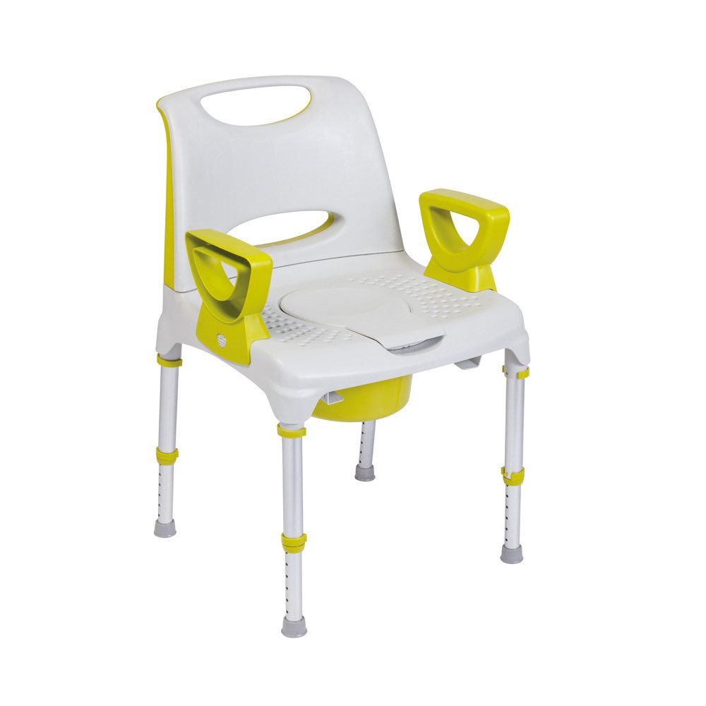 Herdegen Toiletten-Stuhl AQ-TICA Modern Dusch- und Toilettenstuhl günstig online kaufen