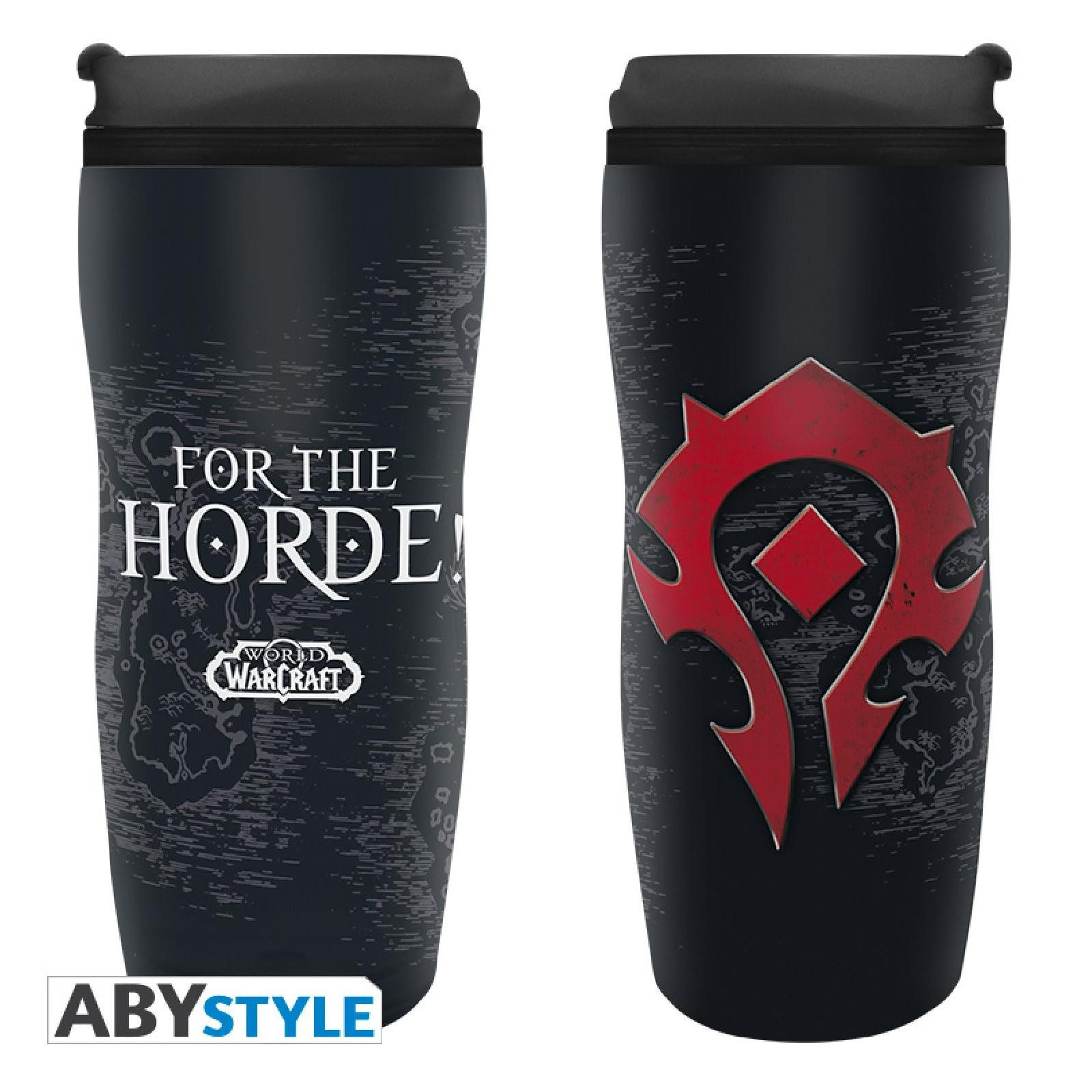 ABYstyle Tasse WORLD OF WARCRAFT - Travel Tasse/Becher Horde