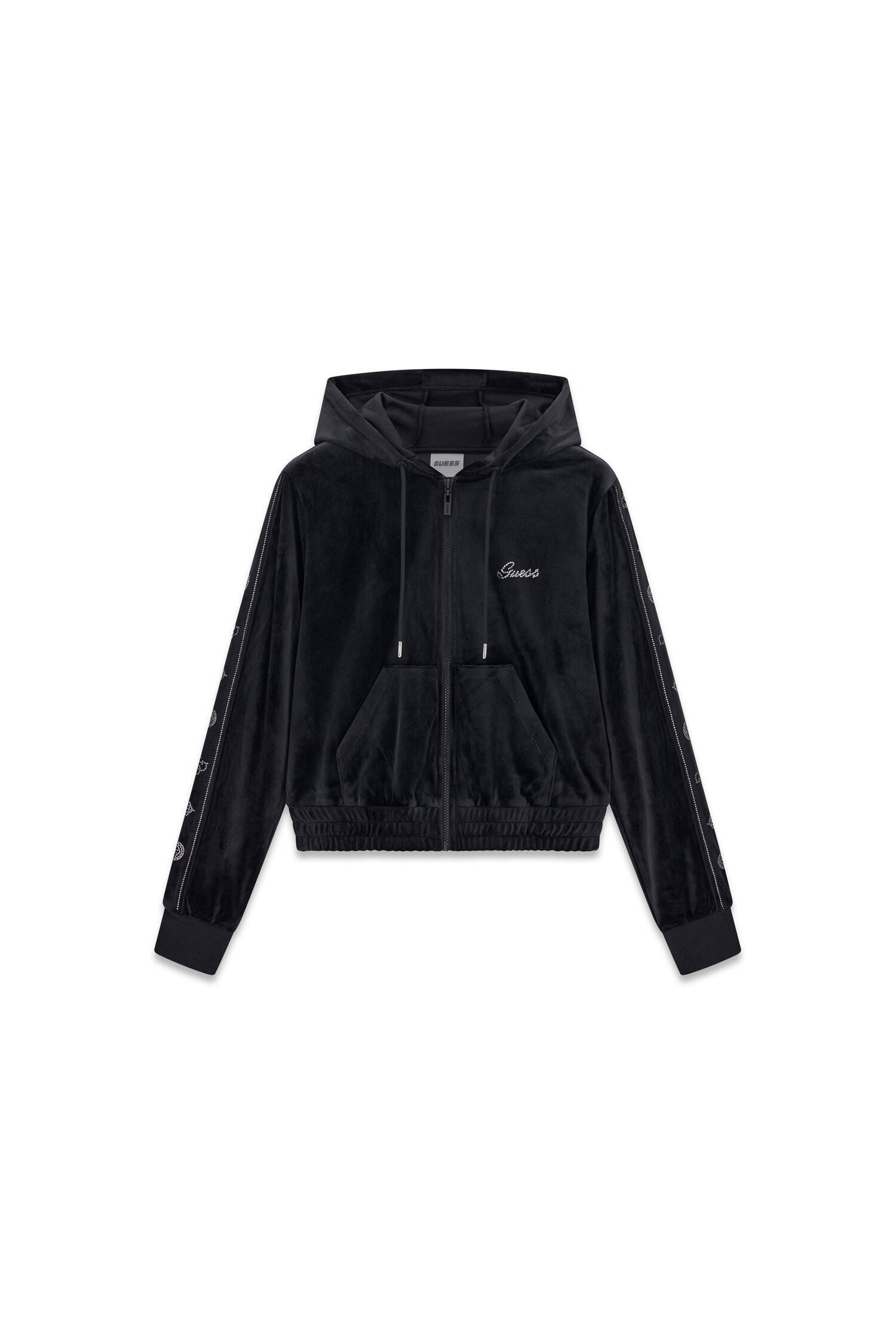 Guess Kapuzensweatjacke AMALIA FULL ZIP HOODIE SWEATSH