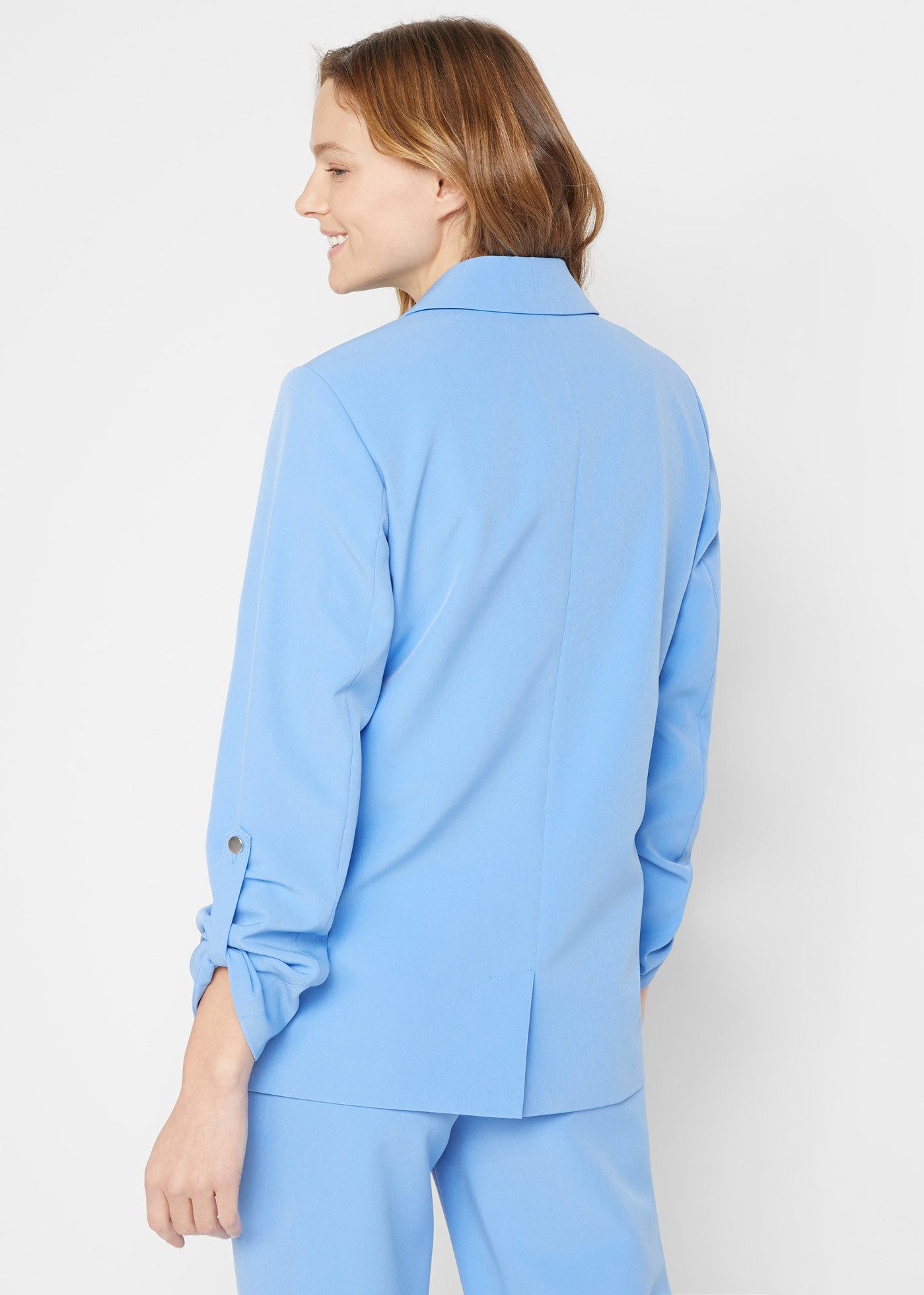 bonprix Jackenblazer mit klassischem Reverskragen, mit Stretch-Material günstig online kaufen