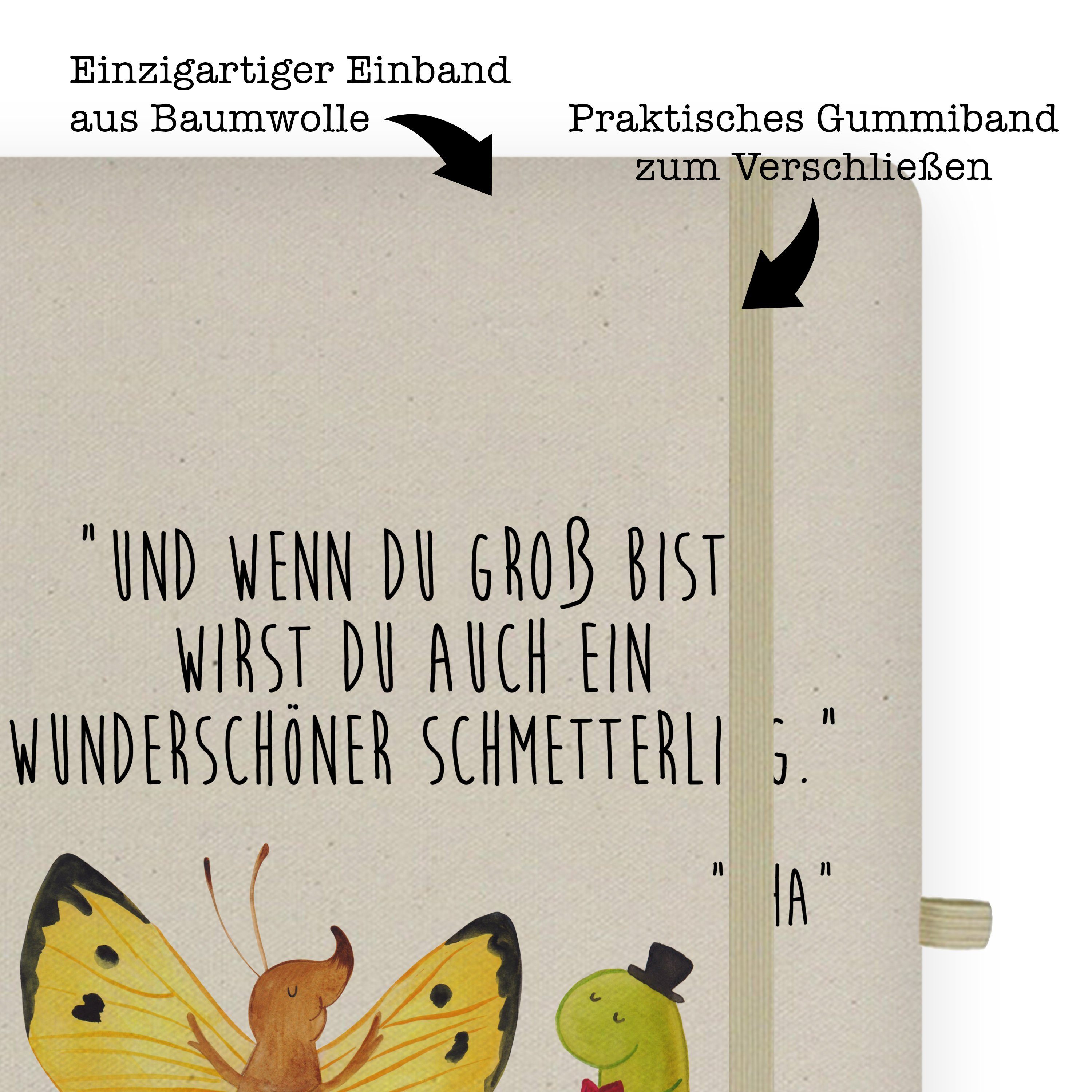Mr. Raupe Eintrageb Panda - - Mrs. Notizbuch Schmetterling Mr. Geschenk, Notizblock, Panda & & Transparent & Mrs.