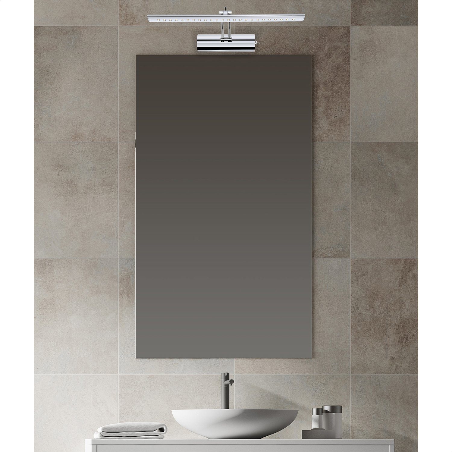 GLOBO LIGHTING Wandleuchte LED Wandlampe mit Schalter Wandleuchte Innen Mod günstig online kaufen