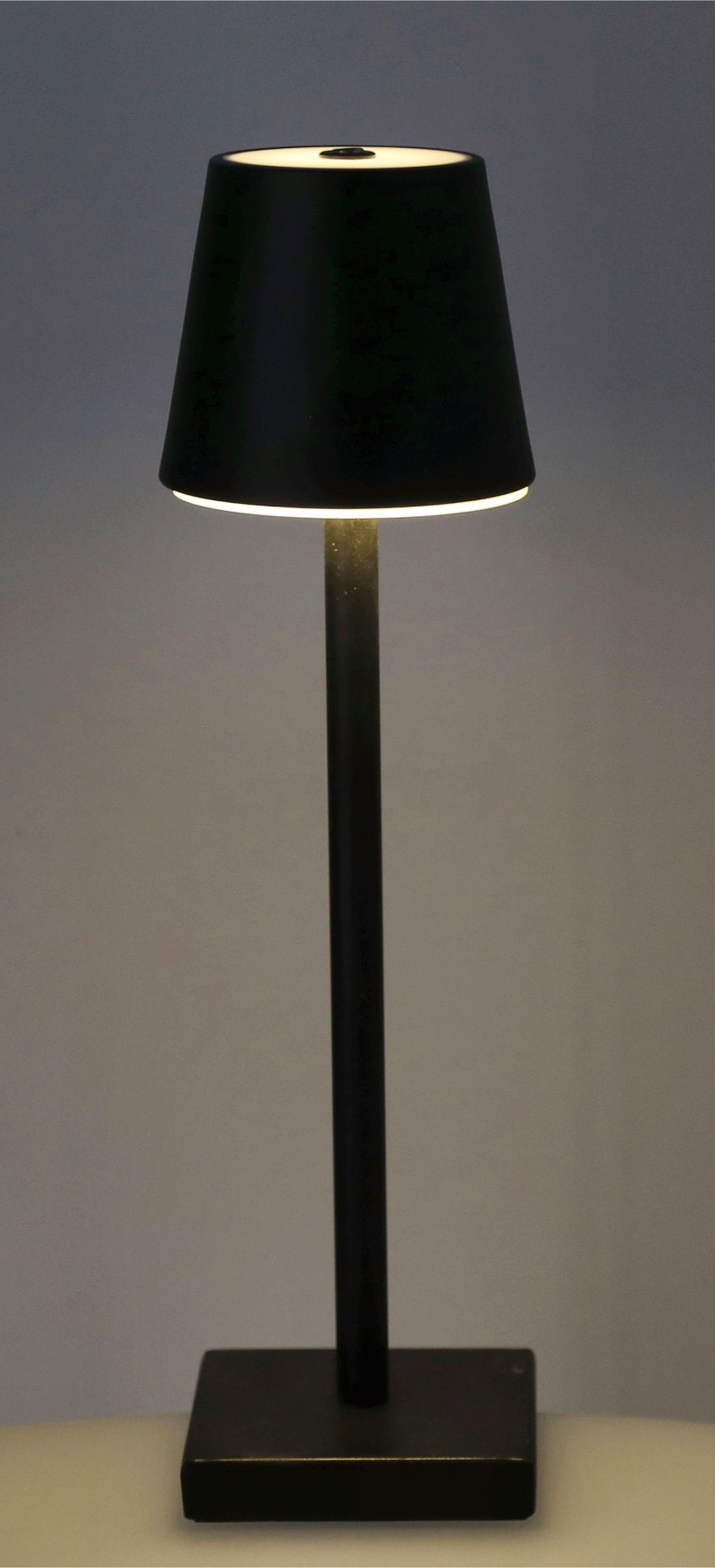 Spetebo LED Tischleuchte Metall LED Akku günstig online kaufen