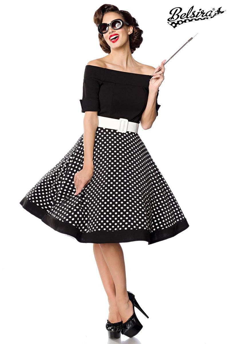 BELSIRA Trachtenkleid Belsira Schulterfreies Swing-Kleid - günstig online kaufen