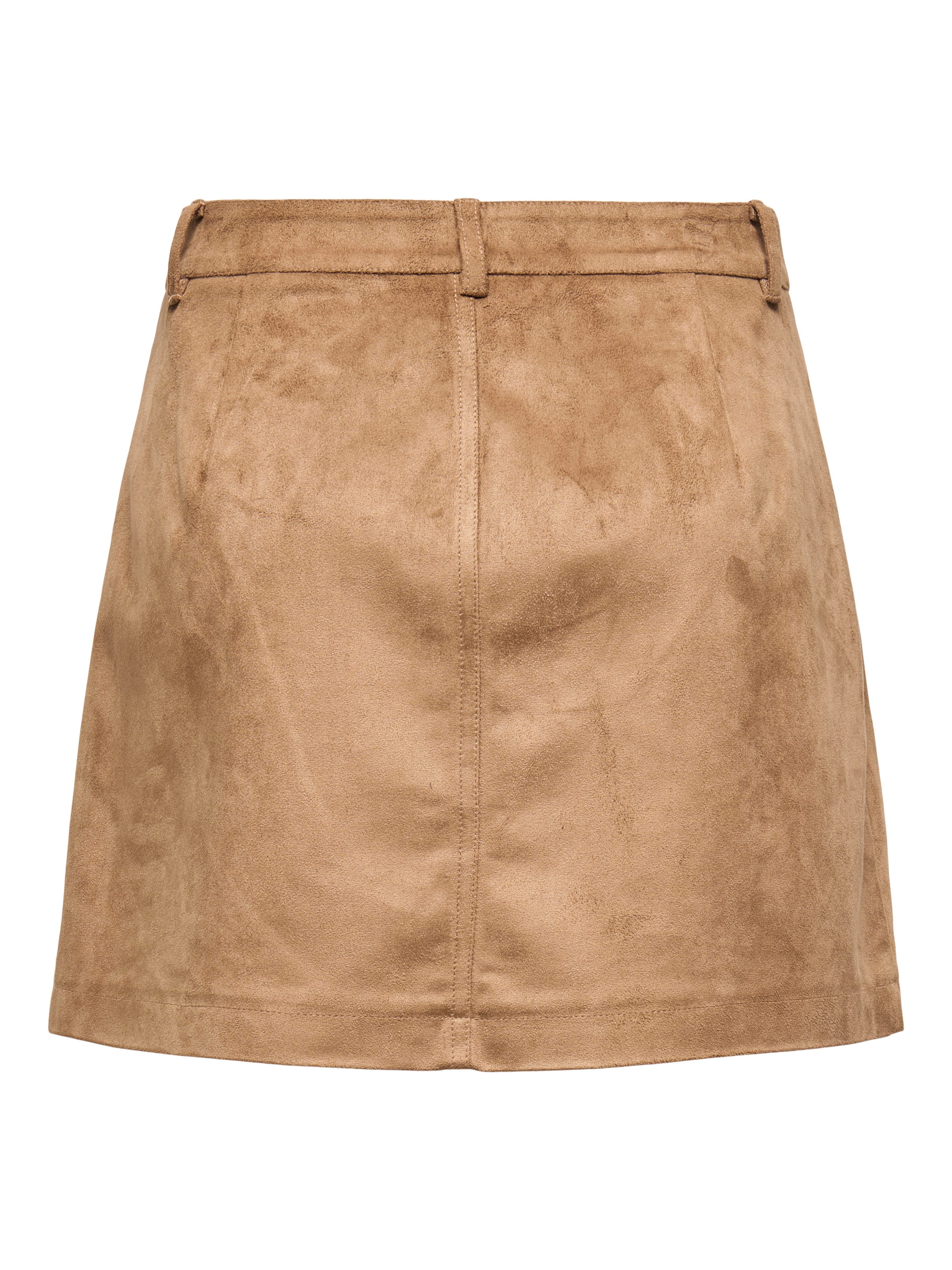 ONLY Lederimitatrock ONLGISELLE FAUX SUEDE SKIRT günstig online kaufen