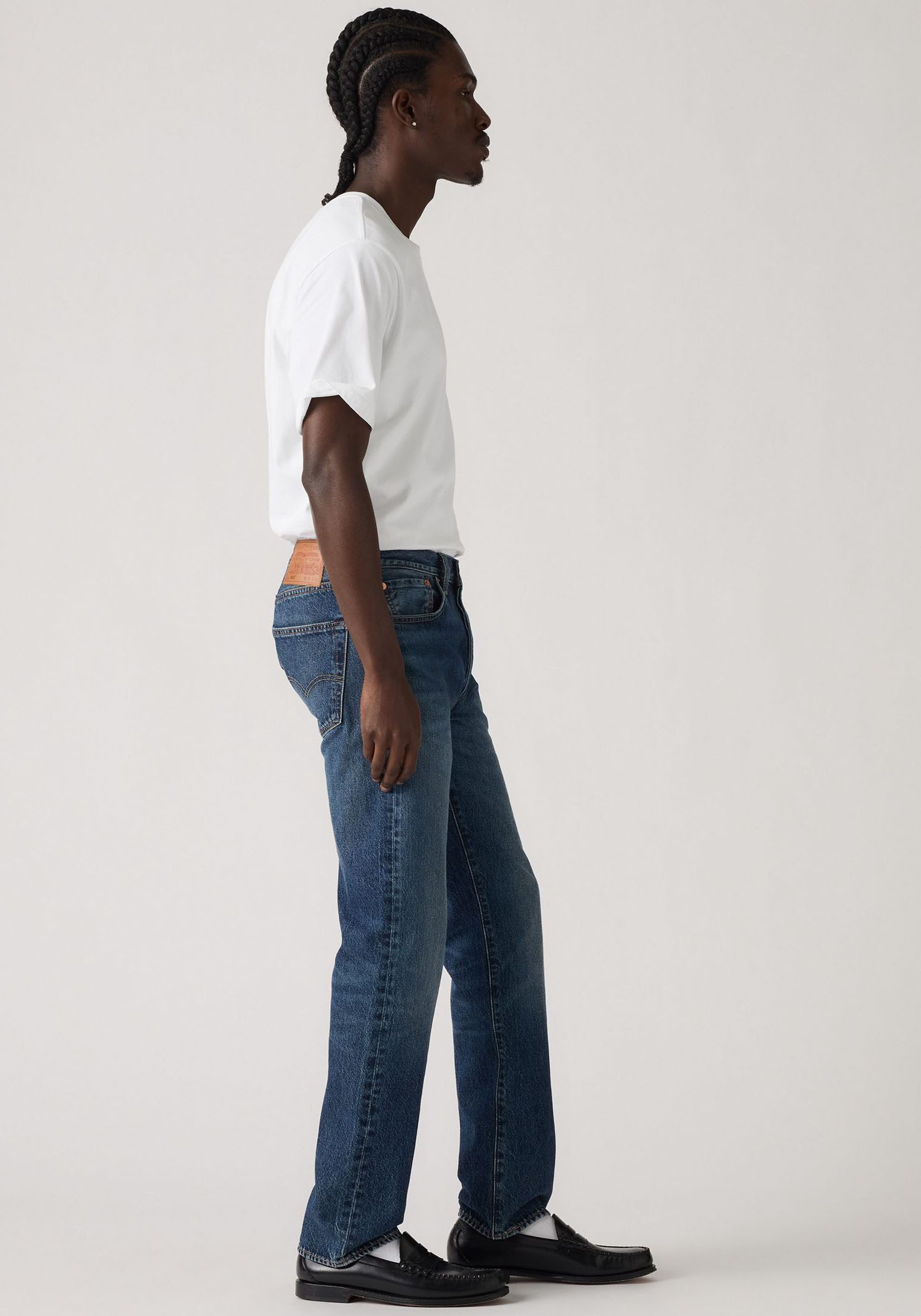 Levi's® Straight-Jeans 501 LEVI'S ORIGINAL mit Markenlabel – Bild 5 von 5
