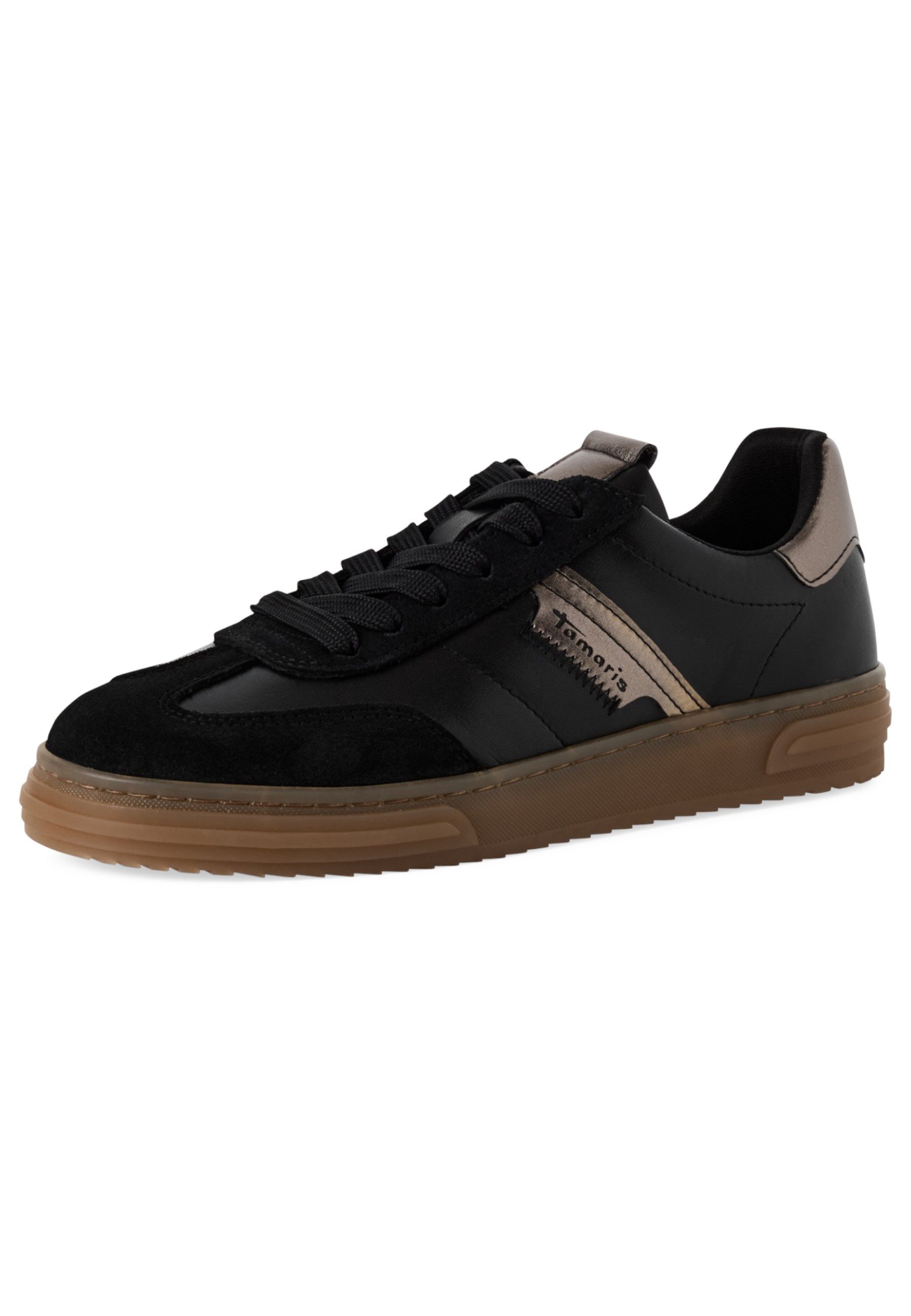 Tamaris 1-23788-42 003 Black Leather Sneaker