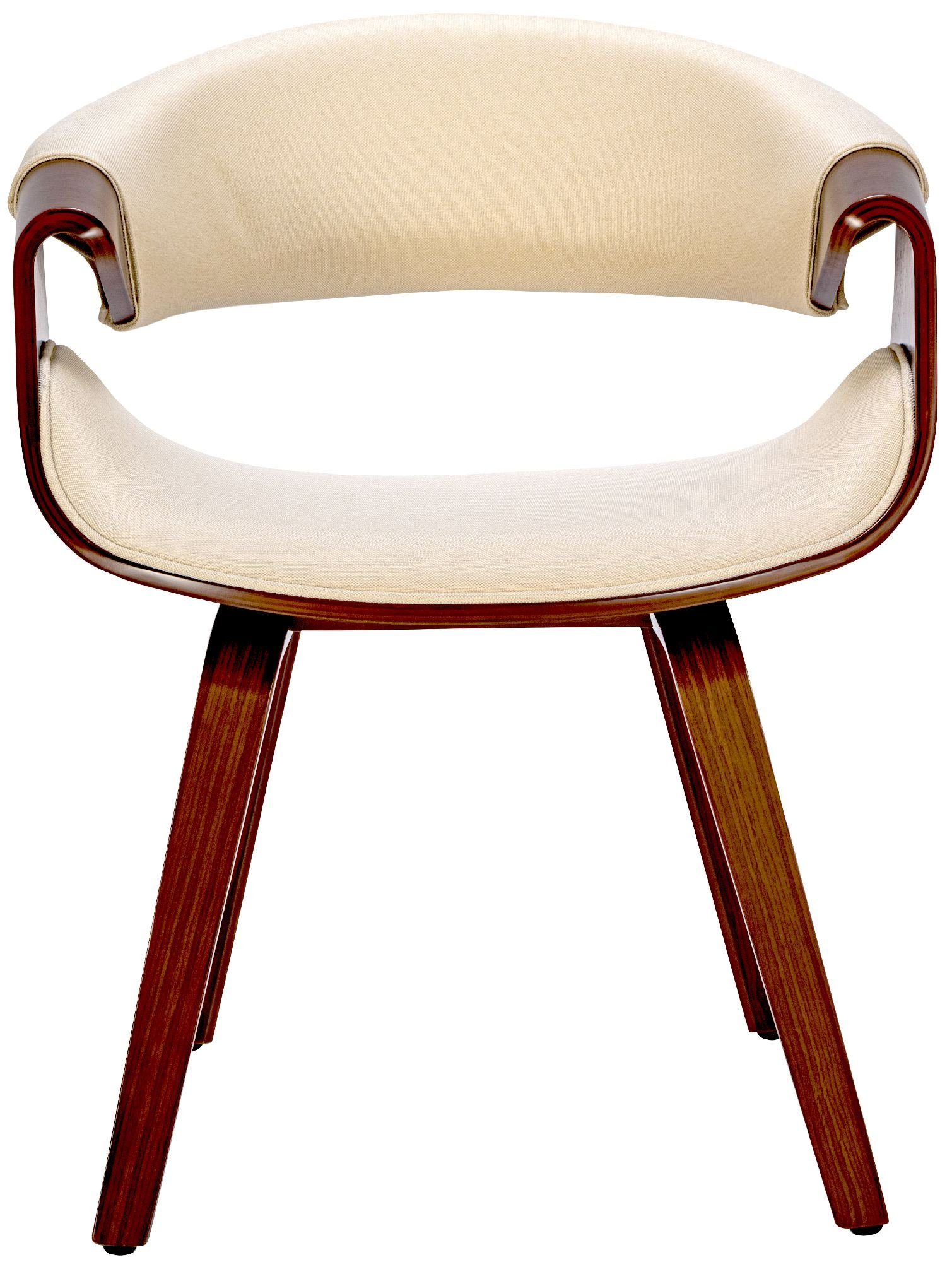 CLP Esszimmerstuhl Foley (2er Set, 2 St), Stoff- oder Kunstlederbezug mit Holzgestell