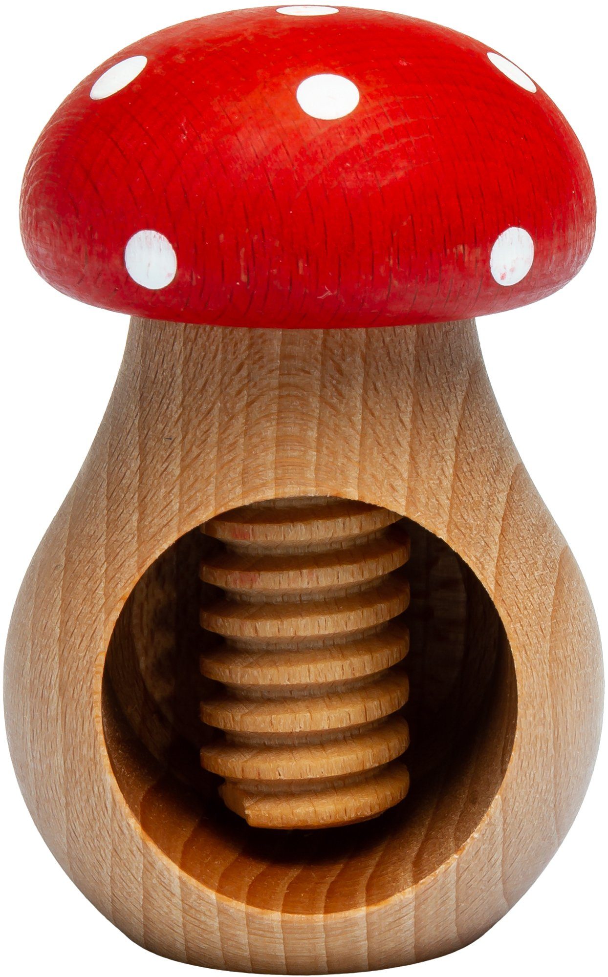 SIKORA Weihnachtsfigur NK Nussknacker aus Holz Pilz Figur mit Schraubgewind günstig online kaufen