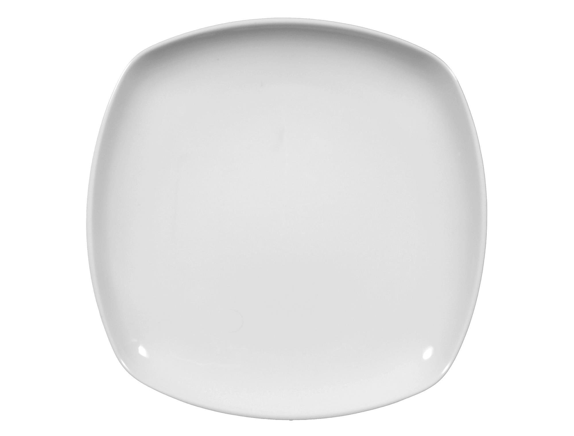 Seltmann Weiden Geschirr-Set Тарелки flach eckig 20 cm Lido weiss uni 00003 von Seltmann Weiden, Porzellan