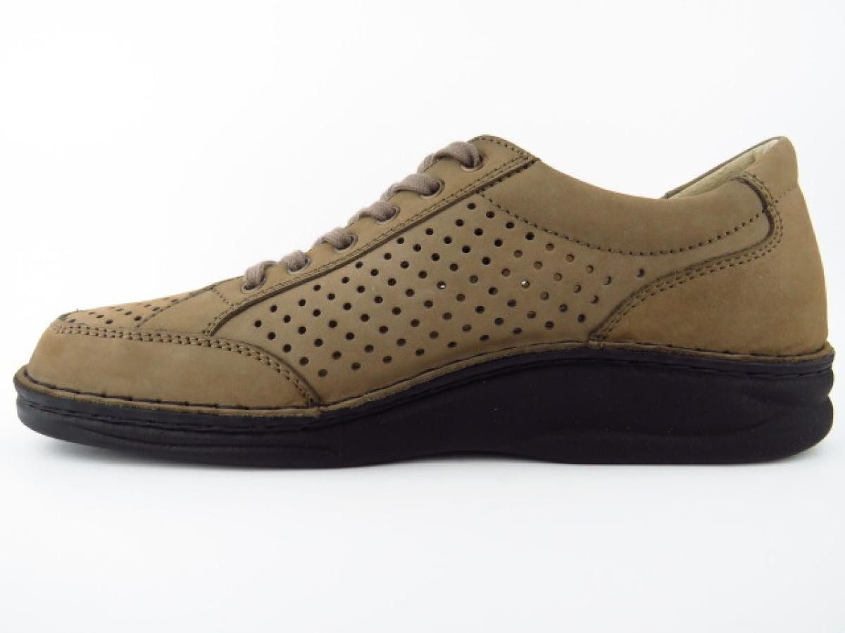 Finn Comfort Bardolino Nubuk truffle Schnürschuh günstig online kaufen