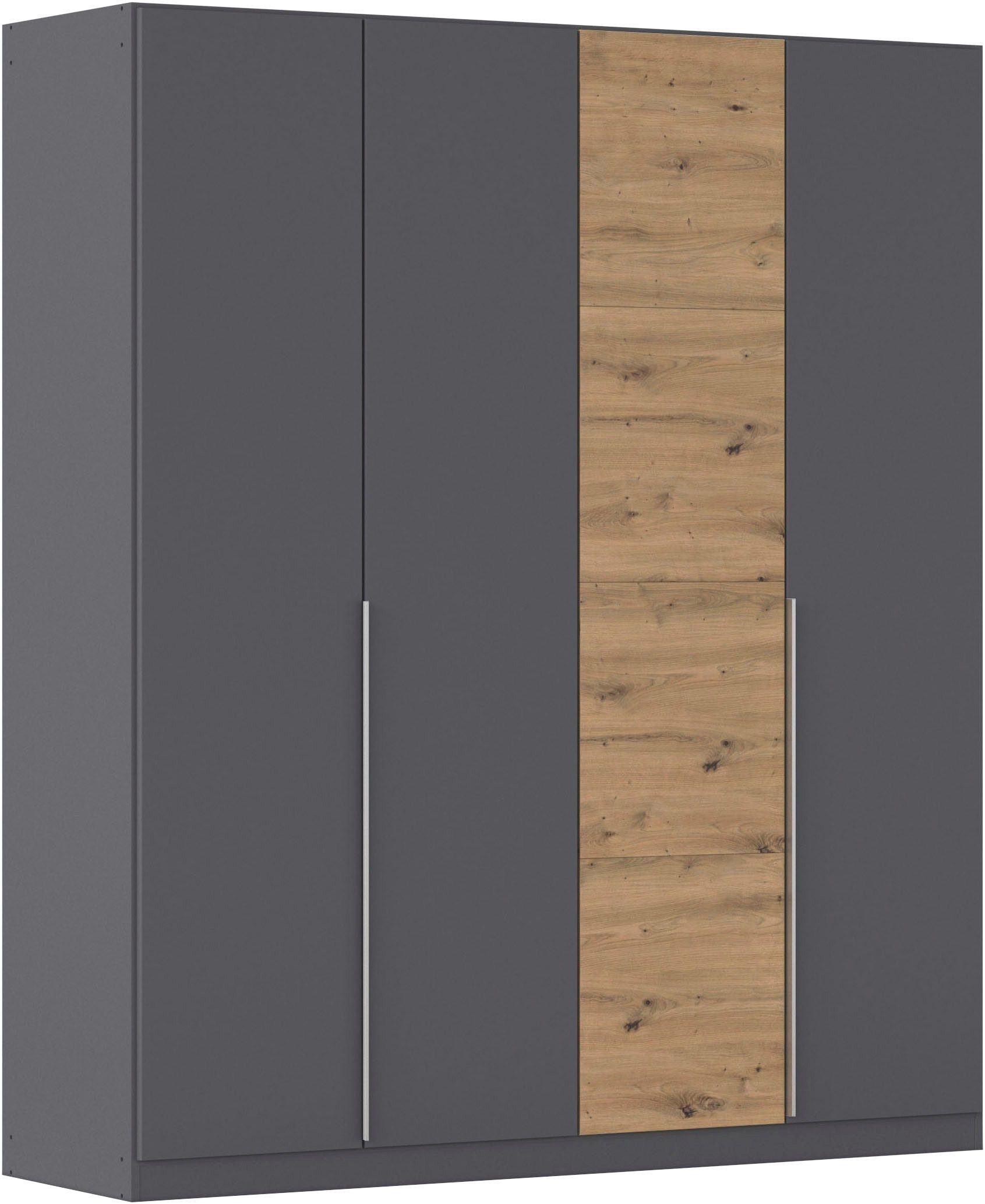 rauch Drehtürenschrank Kleiderschrank Schrank Garderobe Wäscheschrank Schlafzimmer BELLEZZA inkl. Schubkasteneinsatz, Wäscheeinteilung und weiterem Zubehör