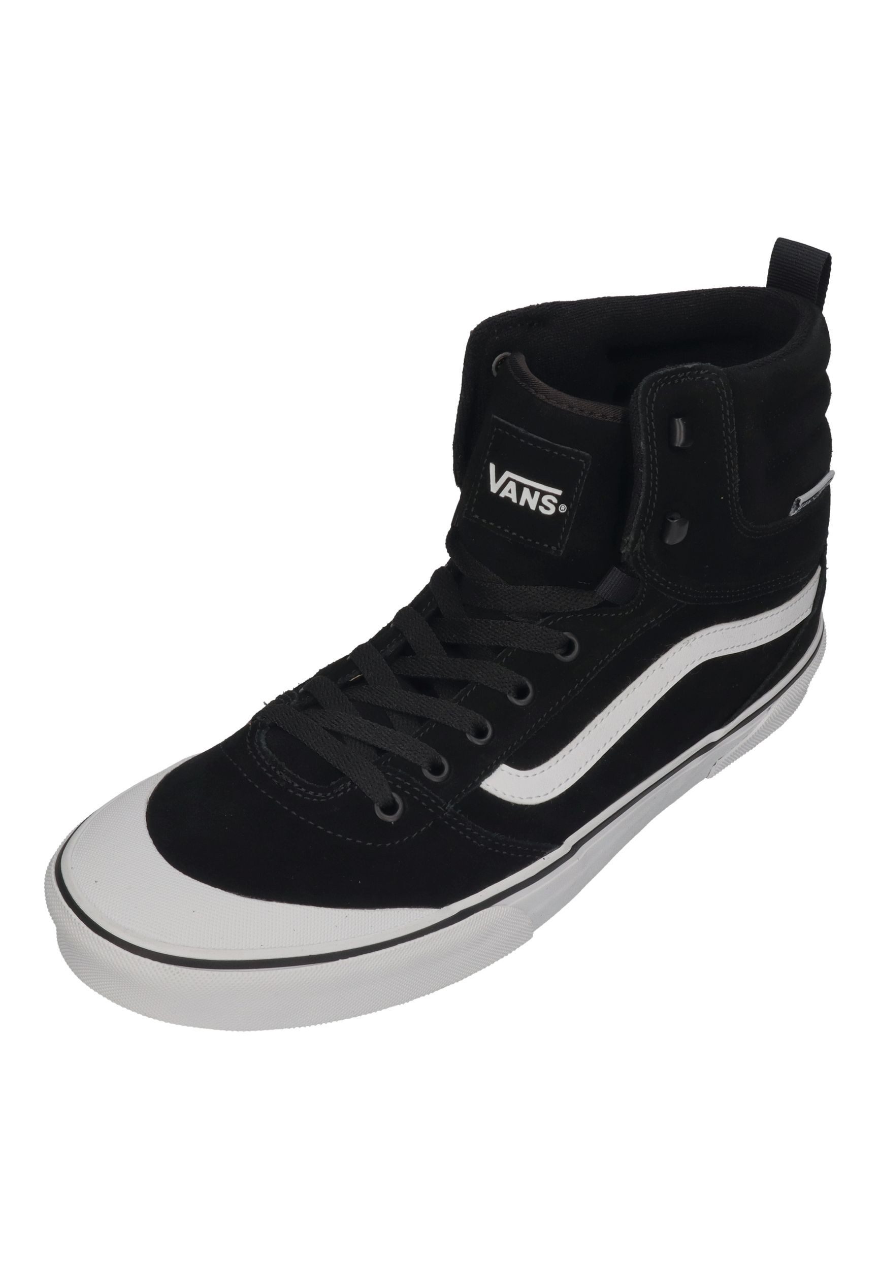 Vans ASHWOOD HI VansGuard Suede Canvas Skateschuh Black White