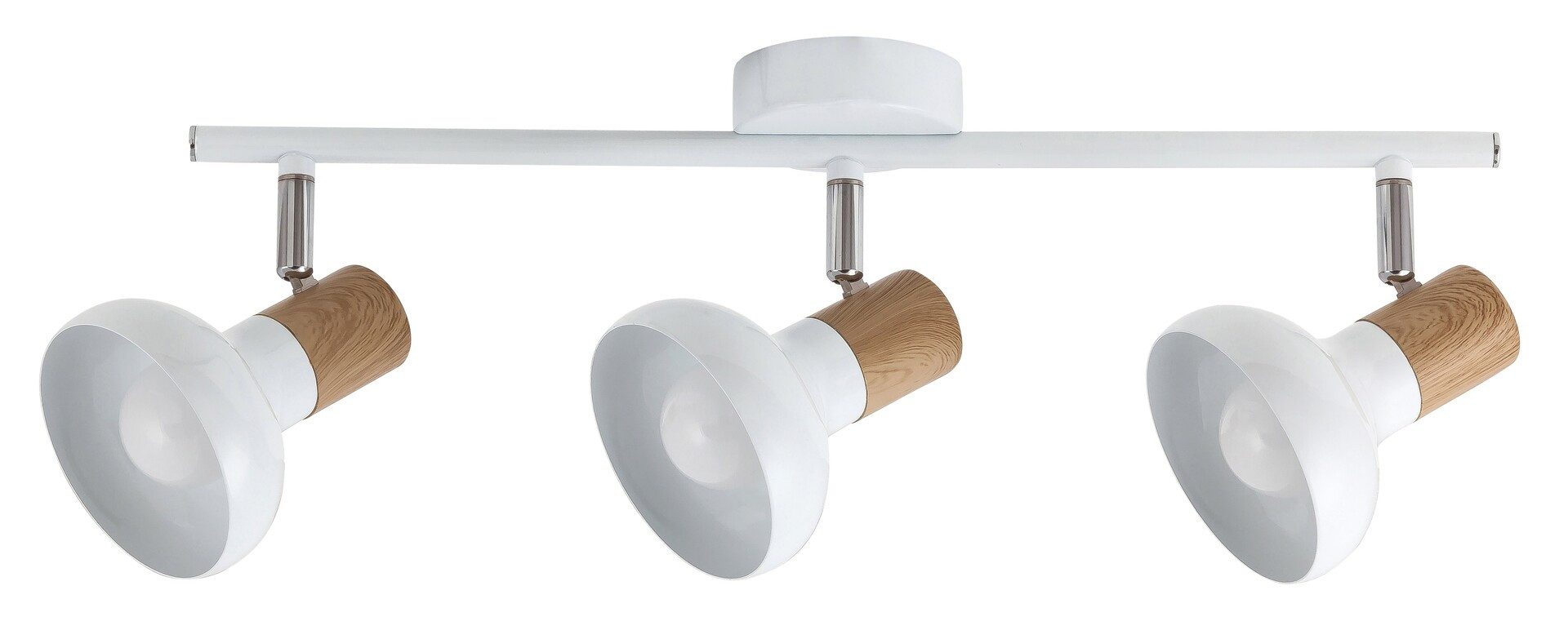 Rabalux LED Deckenspots "Holly" 3-flammig, Metall, weiß, E14, B480mm