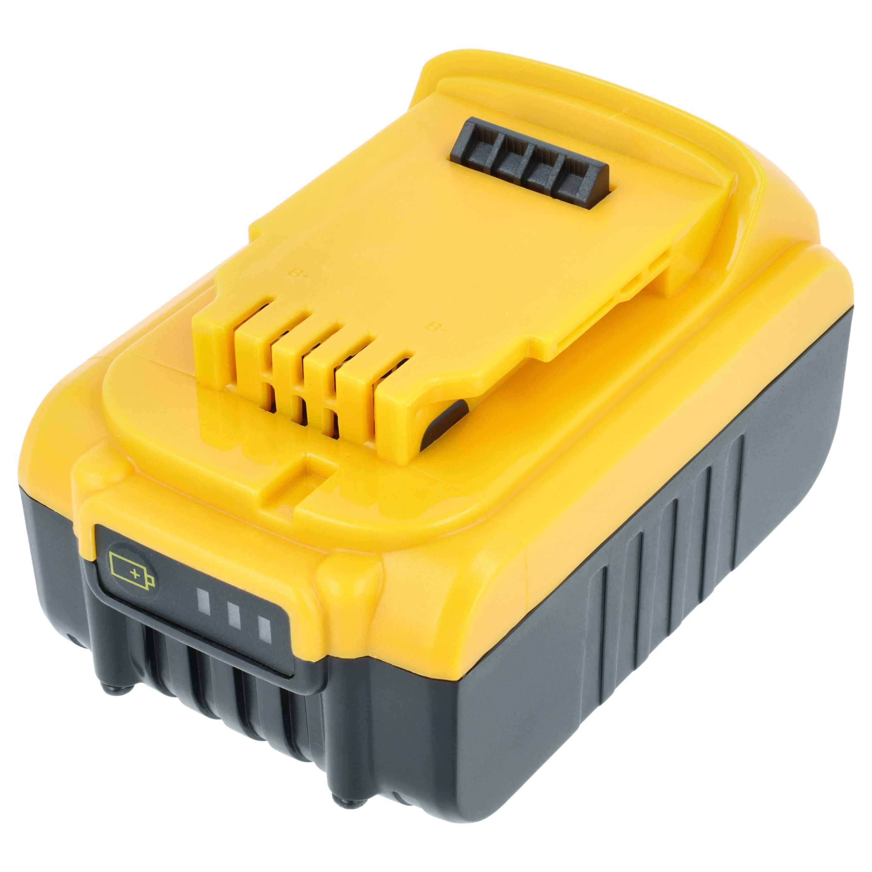 vhbw Akku passend für Dewalt DCH273N, DCH273NT, DCH273P2T, DCH254M2, Akku Akku Li-Ion 3000 mAh (18 V, 1 St), Leistungsfähiger Austausch-Akku für Werkzeug Powertools wie