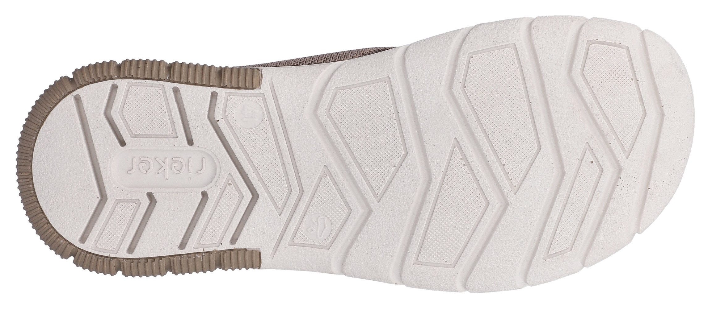 Rieker Pantolette Sommerschuh, Strandschuh, Urlaubsschuh mit Kreuzbandage