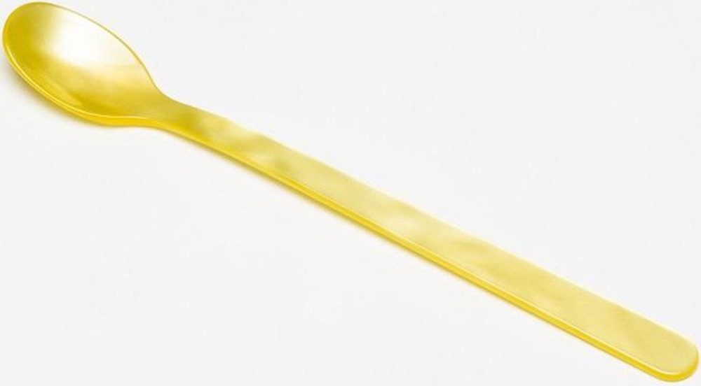 G.F. Heim Söhne Longdrinklöffel aus Acrylglas gelb 22cm