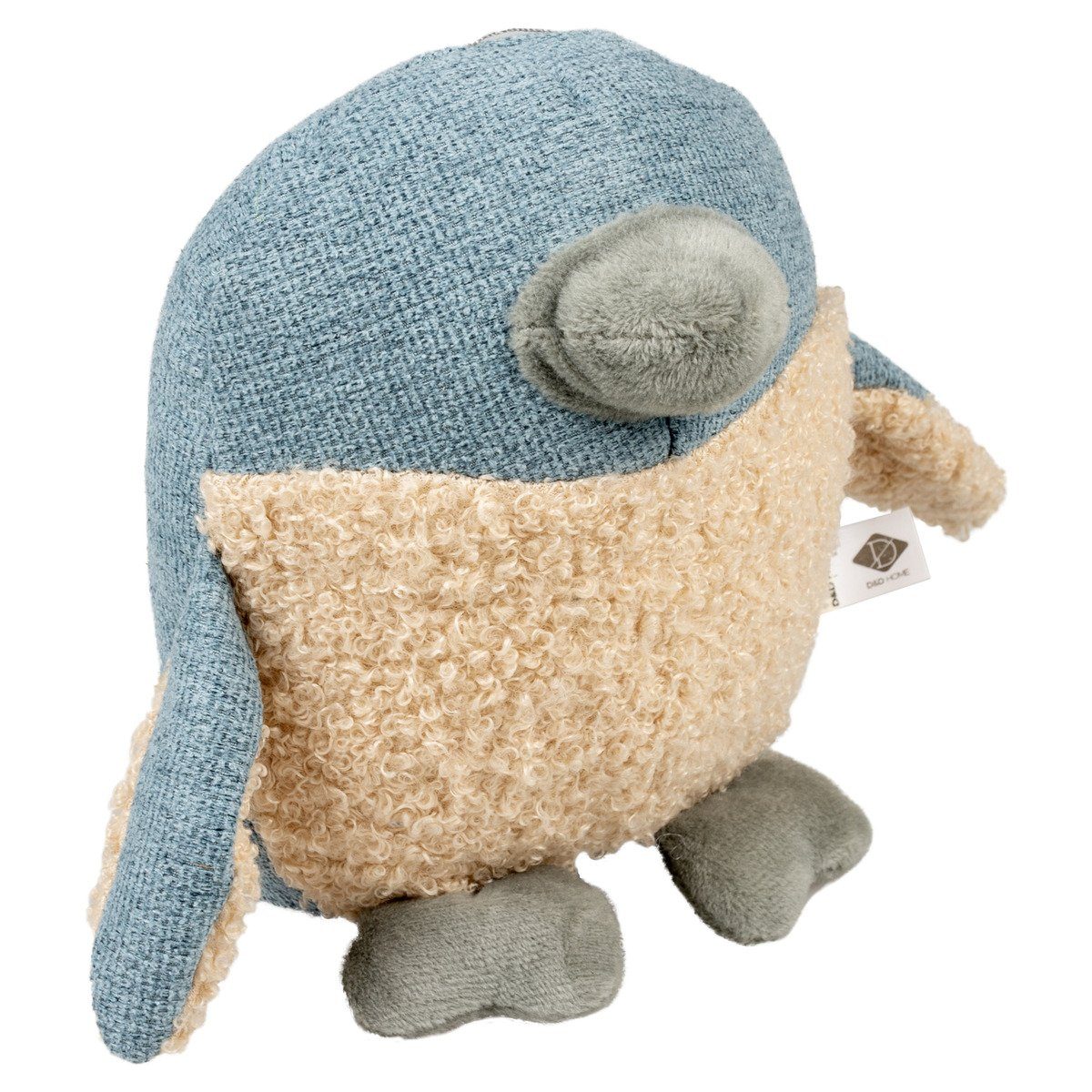 D&D Tierkuscheltier Hundespielzeug Isla Chenille blau