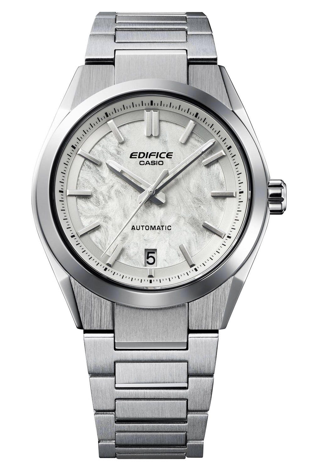 CASIO EDIFICE Automatikuhr Edifice Automatik Stahl/Silberfarben günstig online kaufen